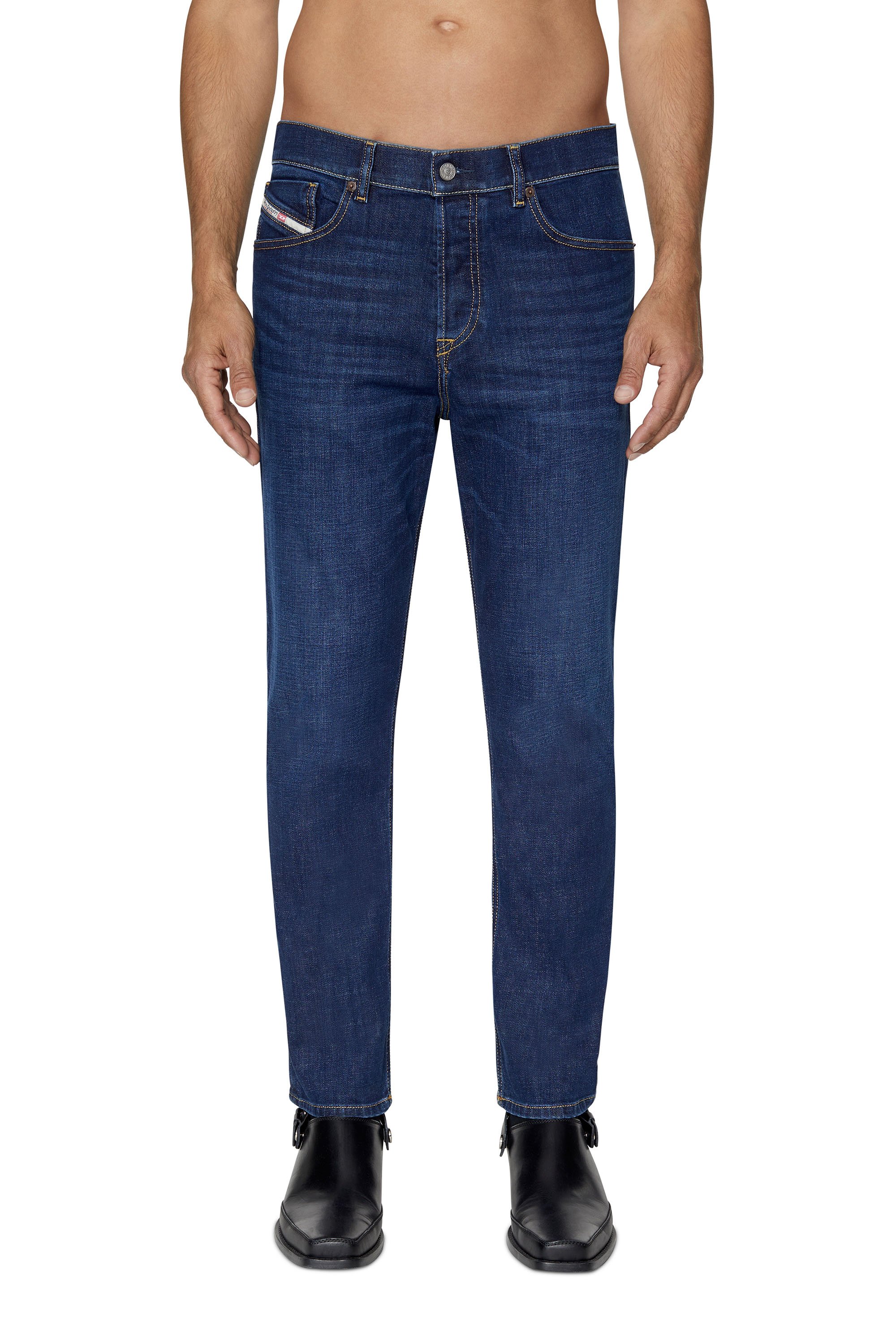 Diesel - Tapered Jeans 2005 D-Fining 09B90, Azul Oscuro - Image 1
