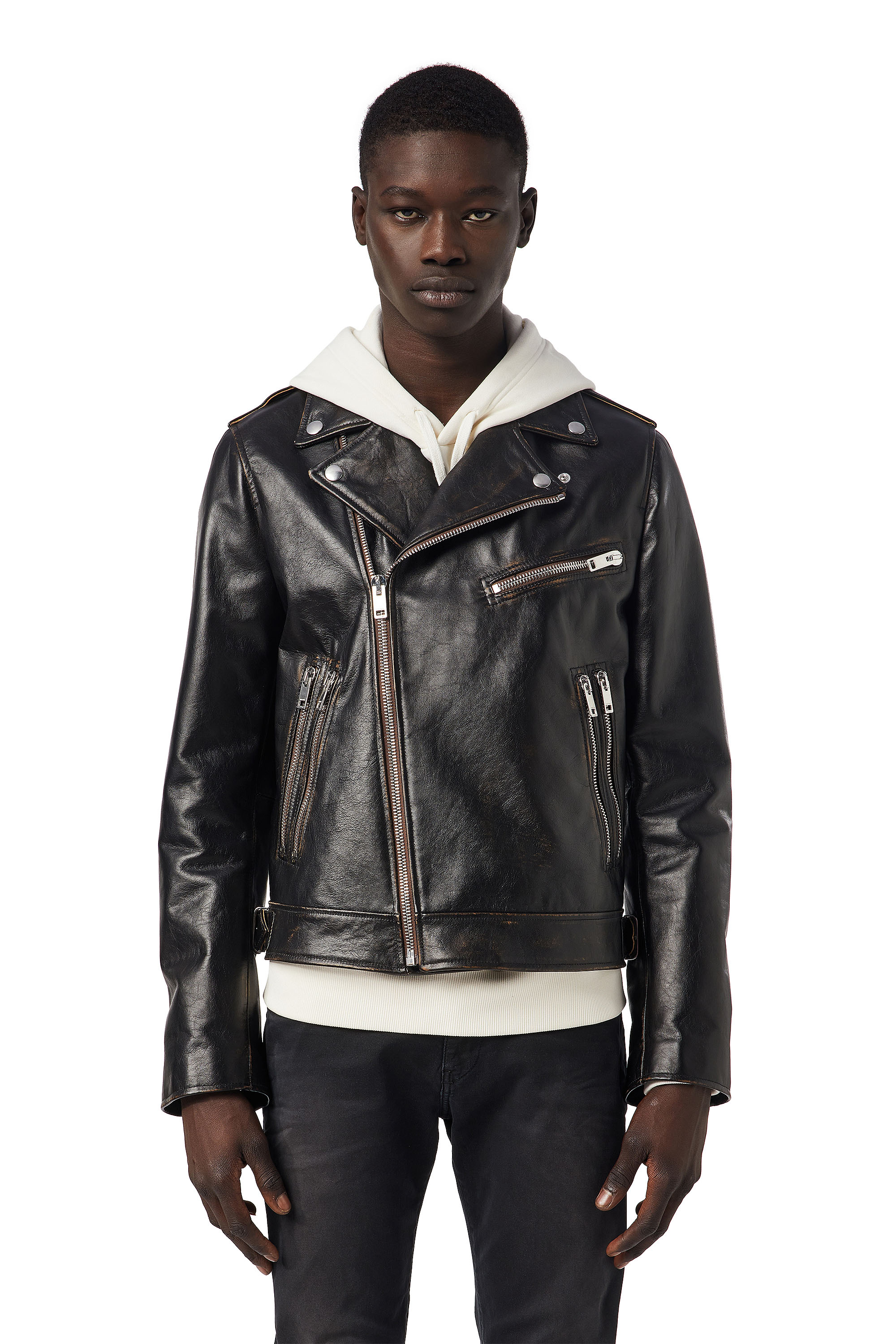 Men's Leather Jackets: Bomber, Motorcycle, Biker | Diesel