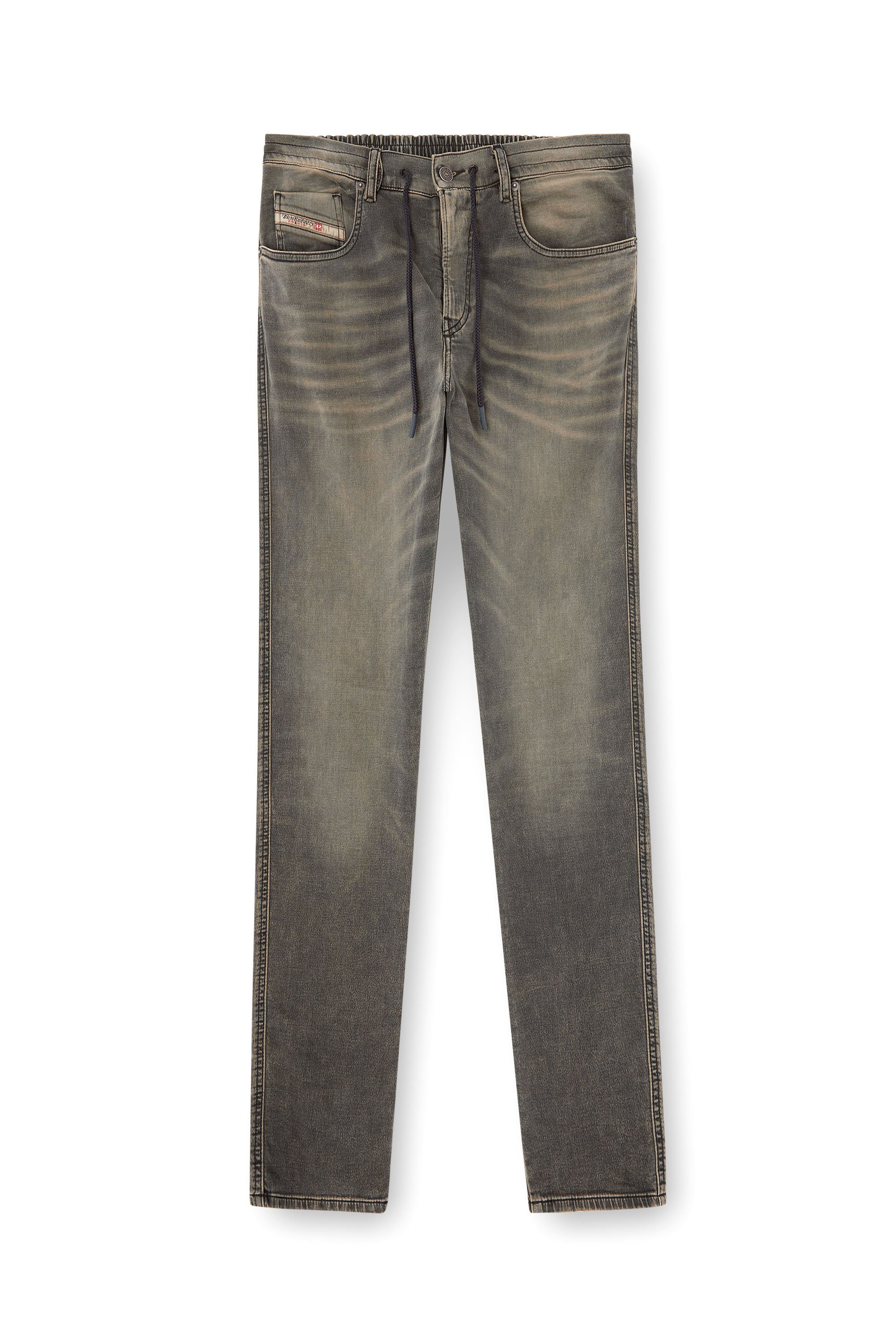 Diesel - Man's Slim 2060 D-Strukt Joggjeans® 068PD, Light Grey - 5