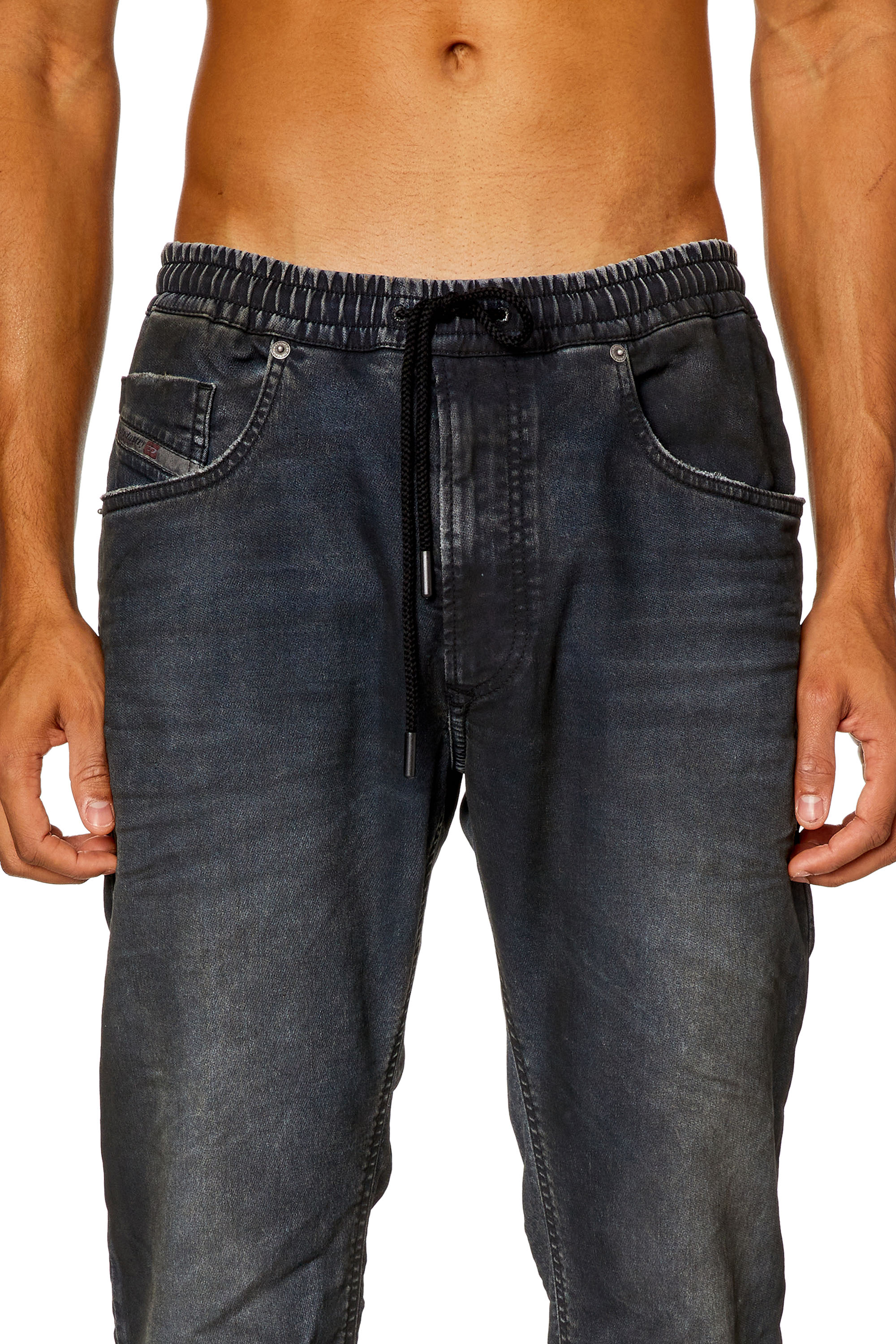 Diesel - Tapered 2030 D-Krooley Joggjeans® 068JC, Azul Oscuro - Image 3