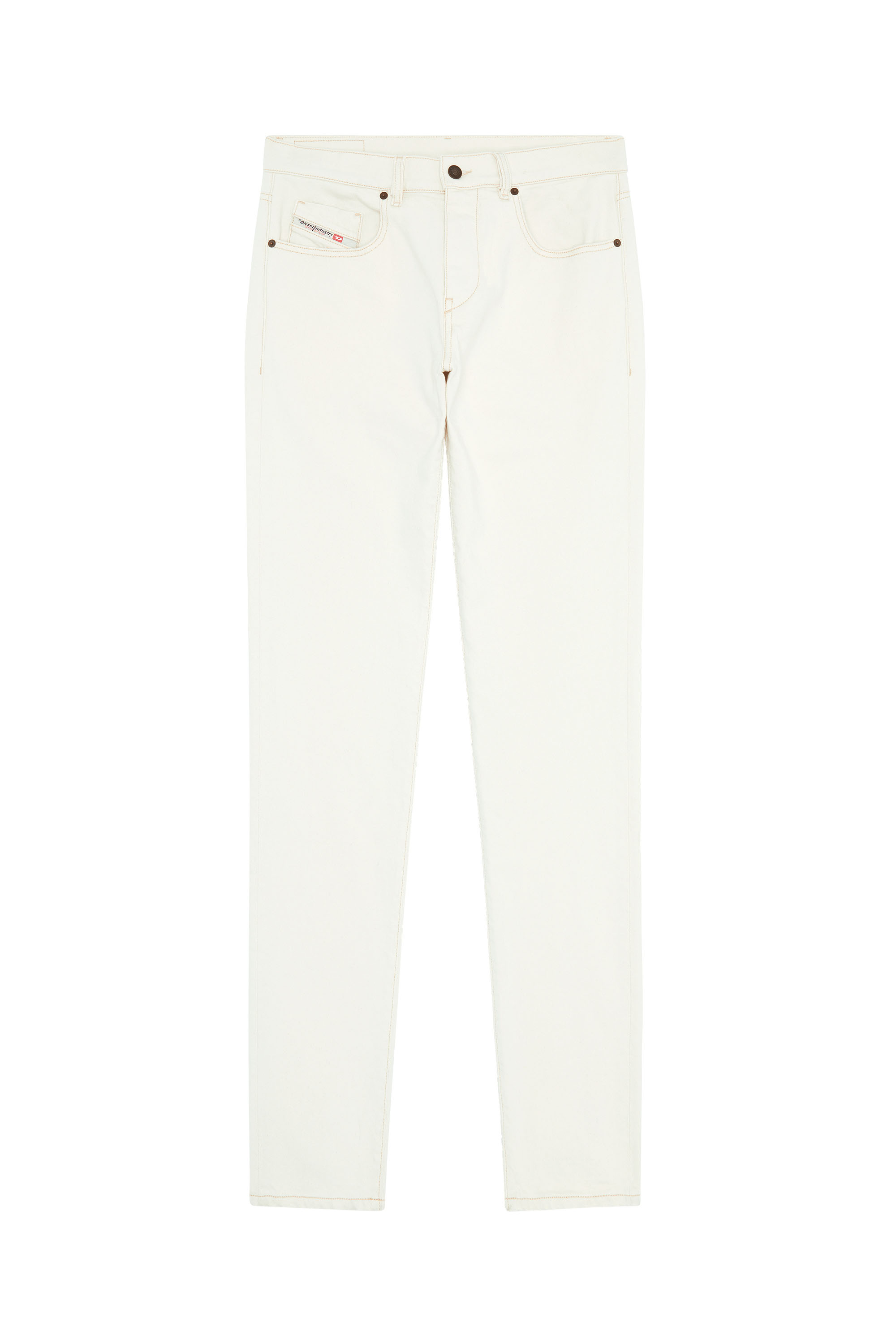 Diesel - Slim Jeans 2019 D-Strukt 09B94, White - Image 6