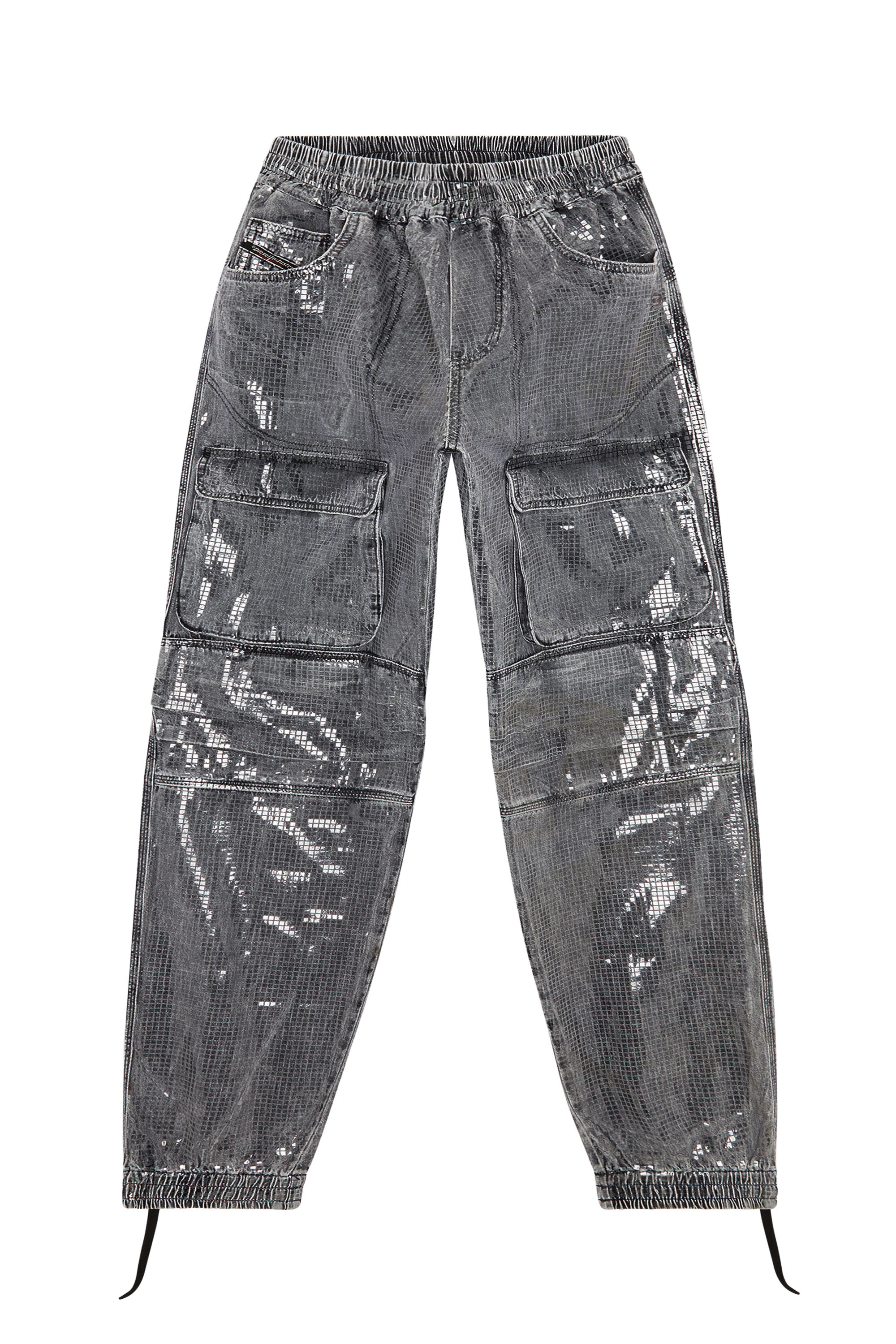 Diesel - Straight Jeans D-Mirt 0PGAC, Negro/Gris oscuro - Image 5
