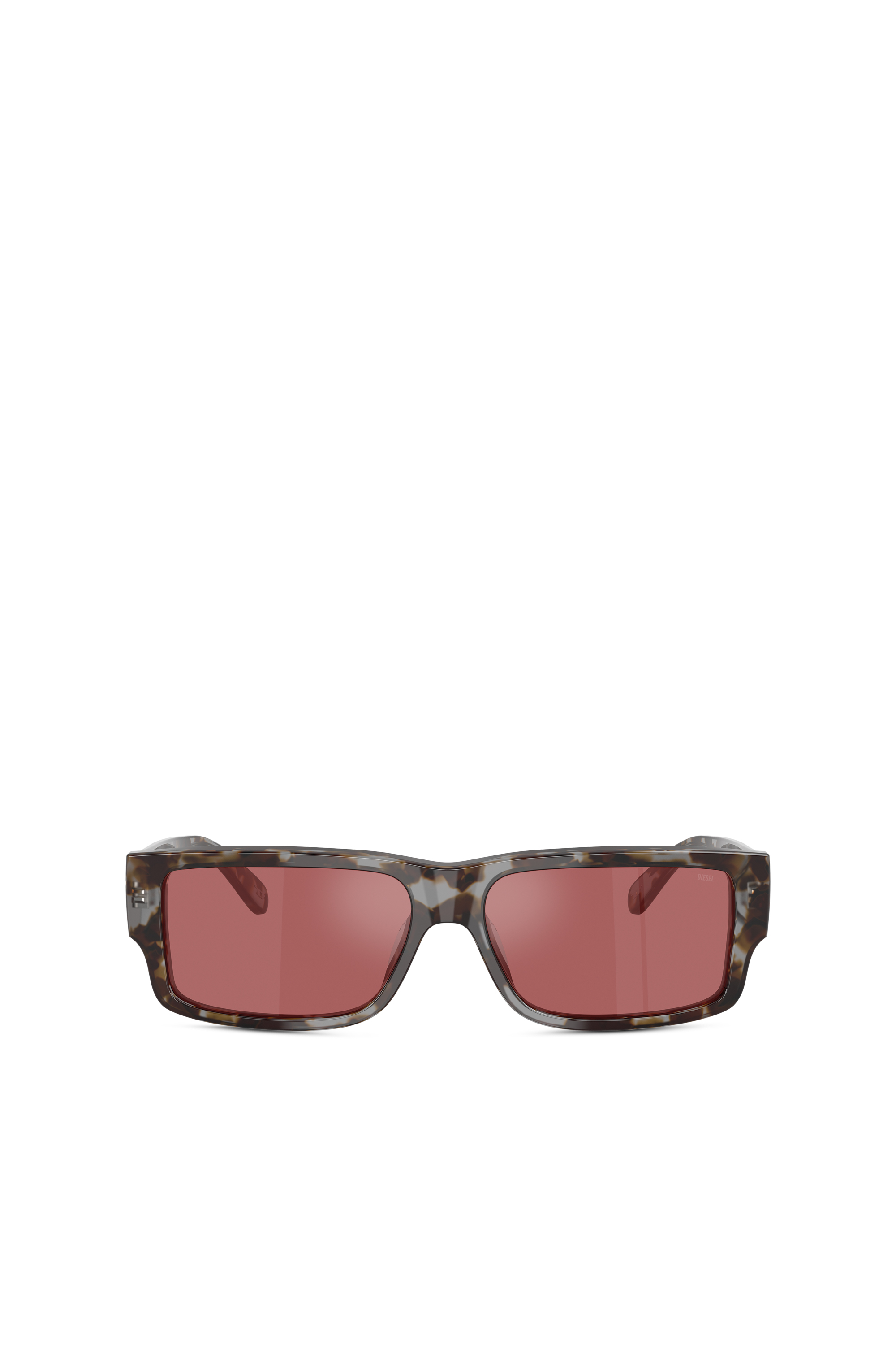 Diesel - 0DL2003 SIZE 57, Gafas rectangulares Hombre in Rojo - 1