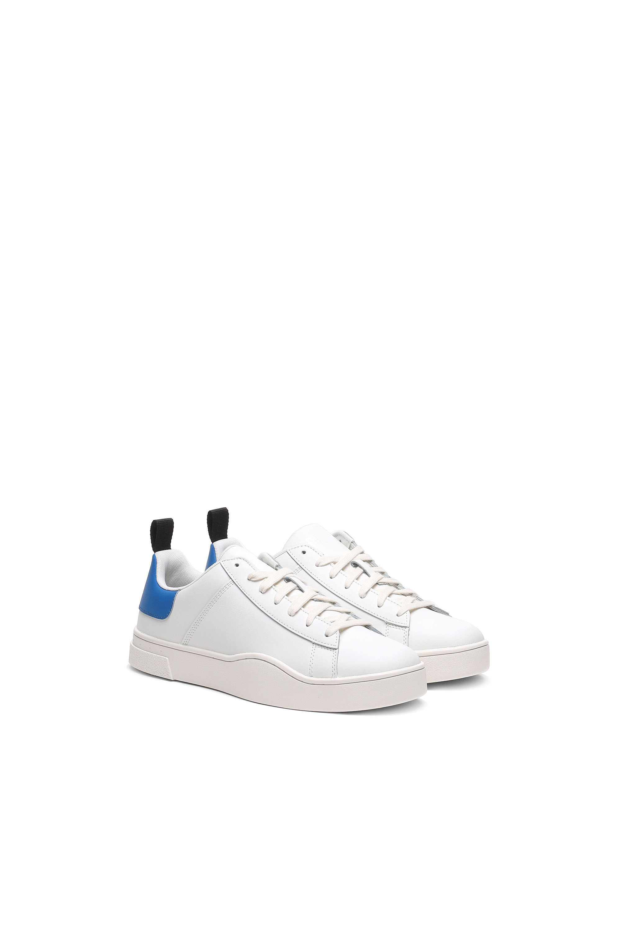 Diesel - S-CLEVER LOW LACE, Blanco/Azul marino - Image 2