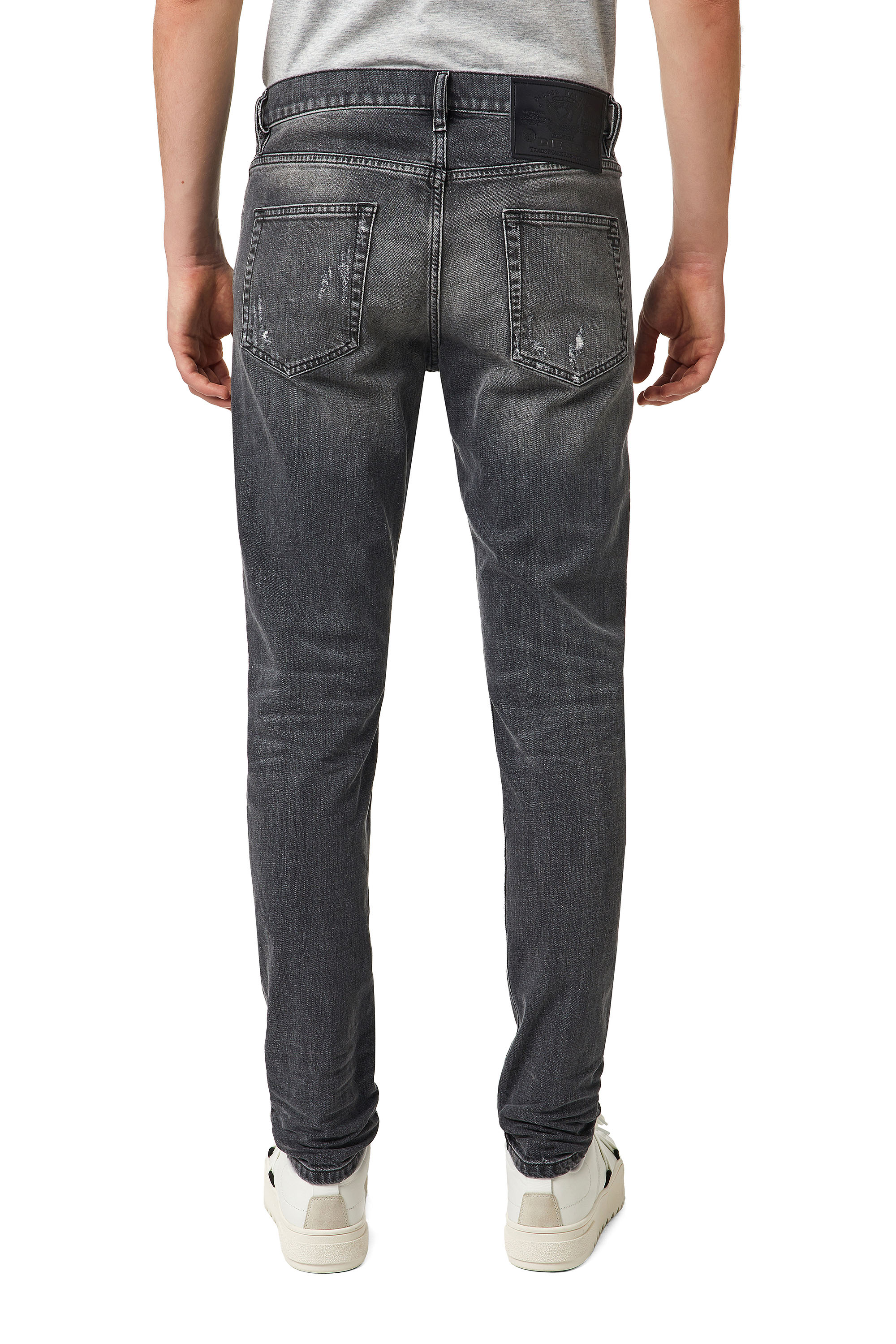 Diesel - D-Strukt Slim Jeans 09B19, Black/Dark grey - Image 2