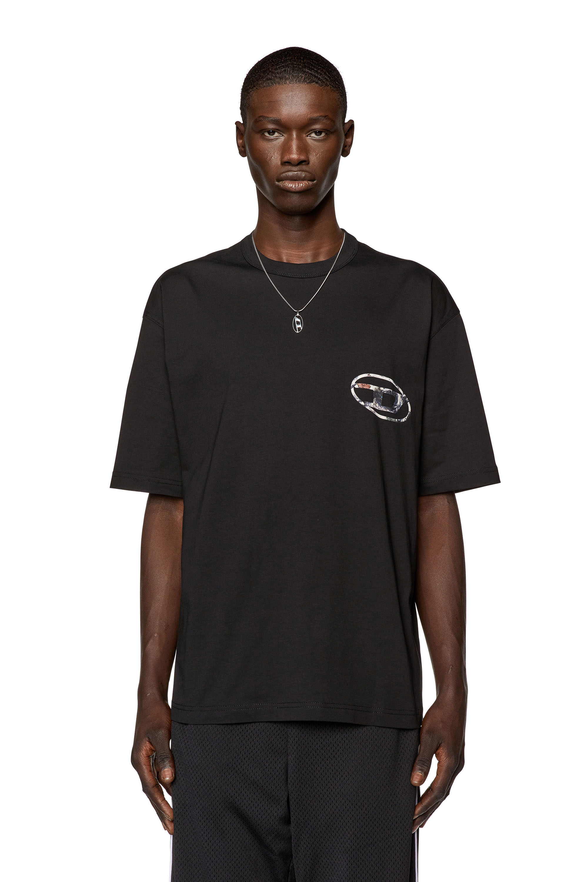 Diesel - T-WASH-L6, Negro - Image 2