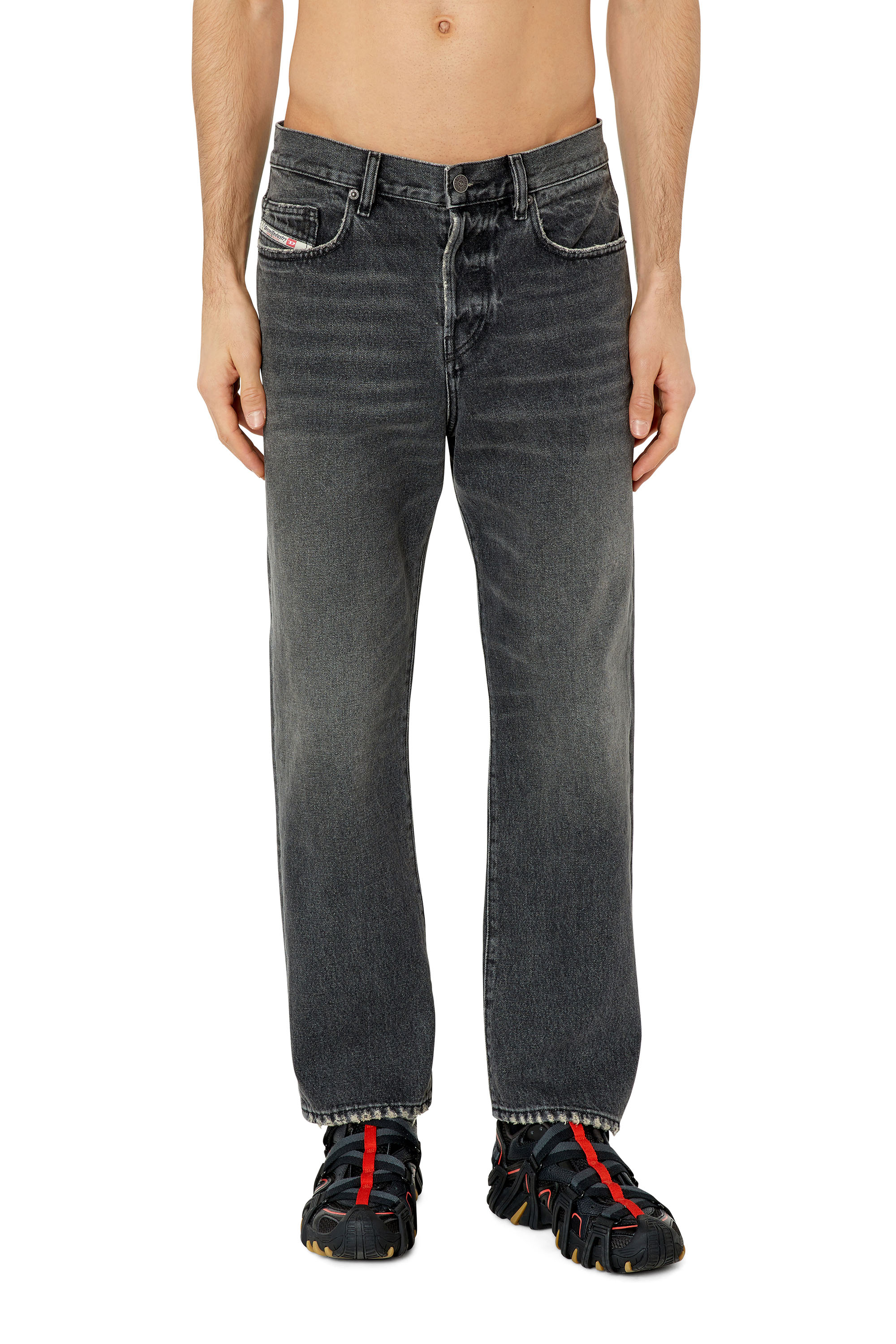 Diesel - Straight Jeans 2020 D-Viker 007K8, Black/Dark grey - Image 1