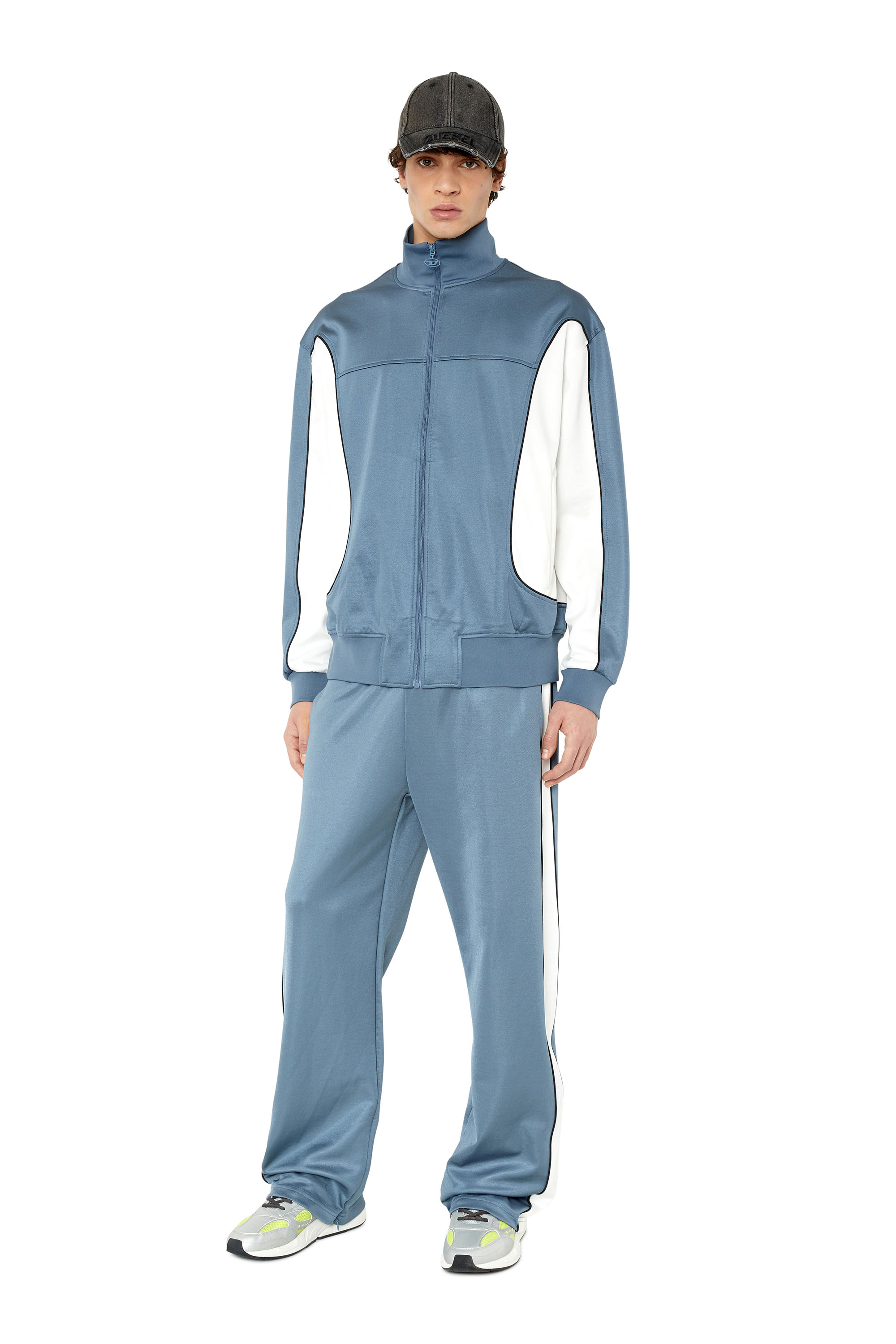 ★GLOWNY★ BOLD TRACKSUIT PANTS (BLUE) BOLD TRACKSUIT PANTS (BLUE) - GLOWNY