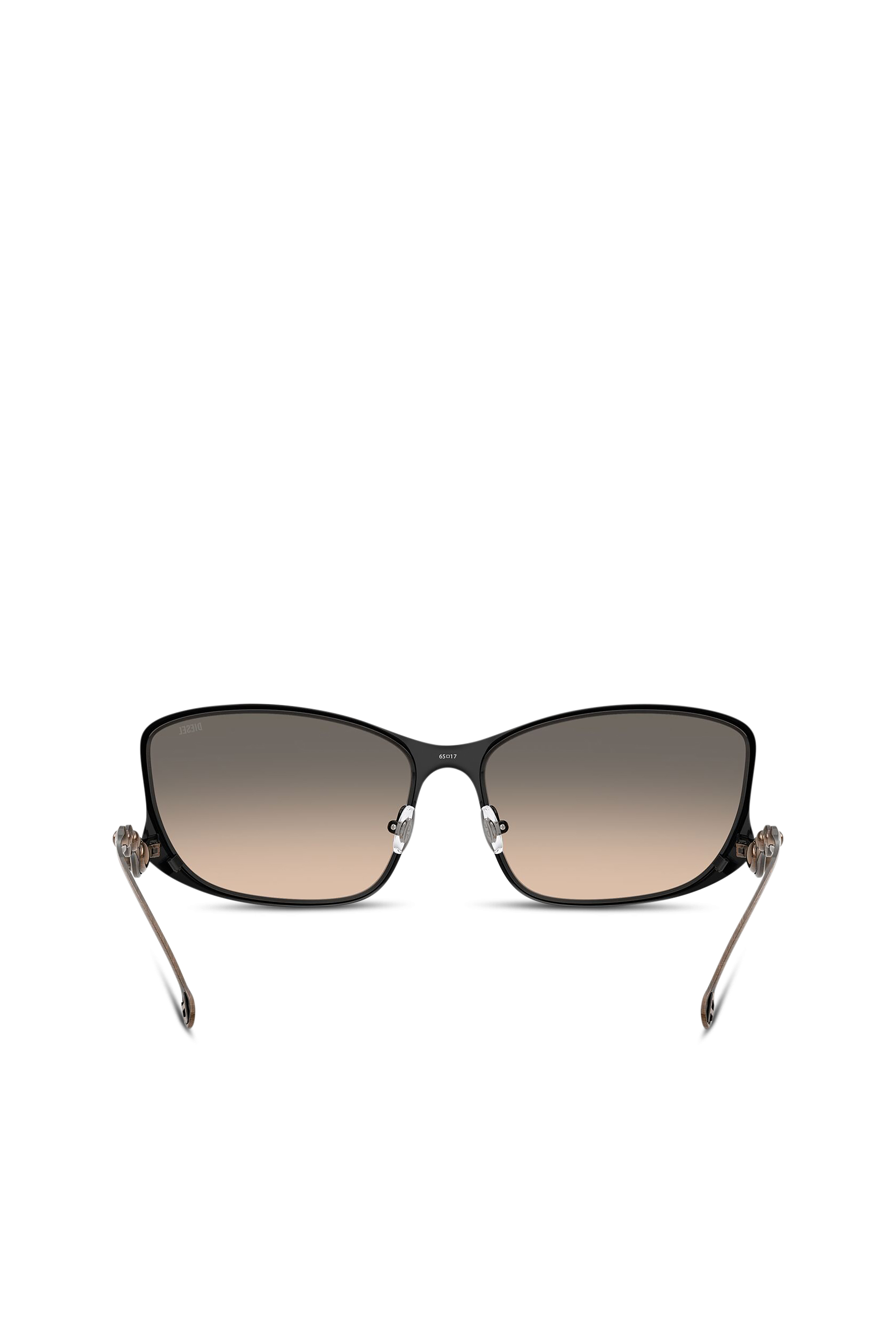 Diesel - 0DL1013, Gafas rectangulares Unisex in Marrón - 3