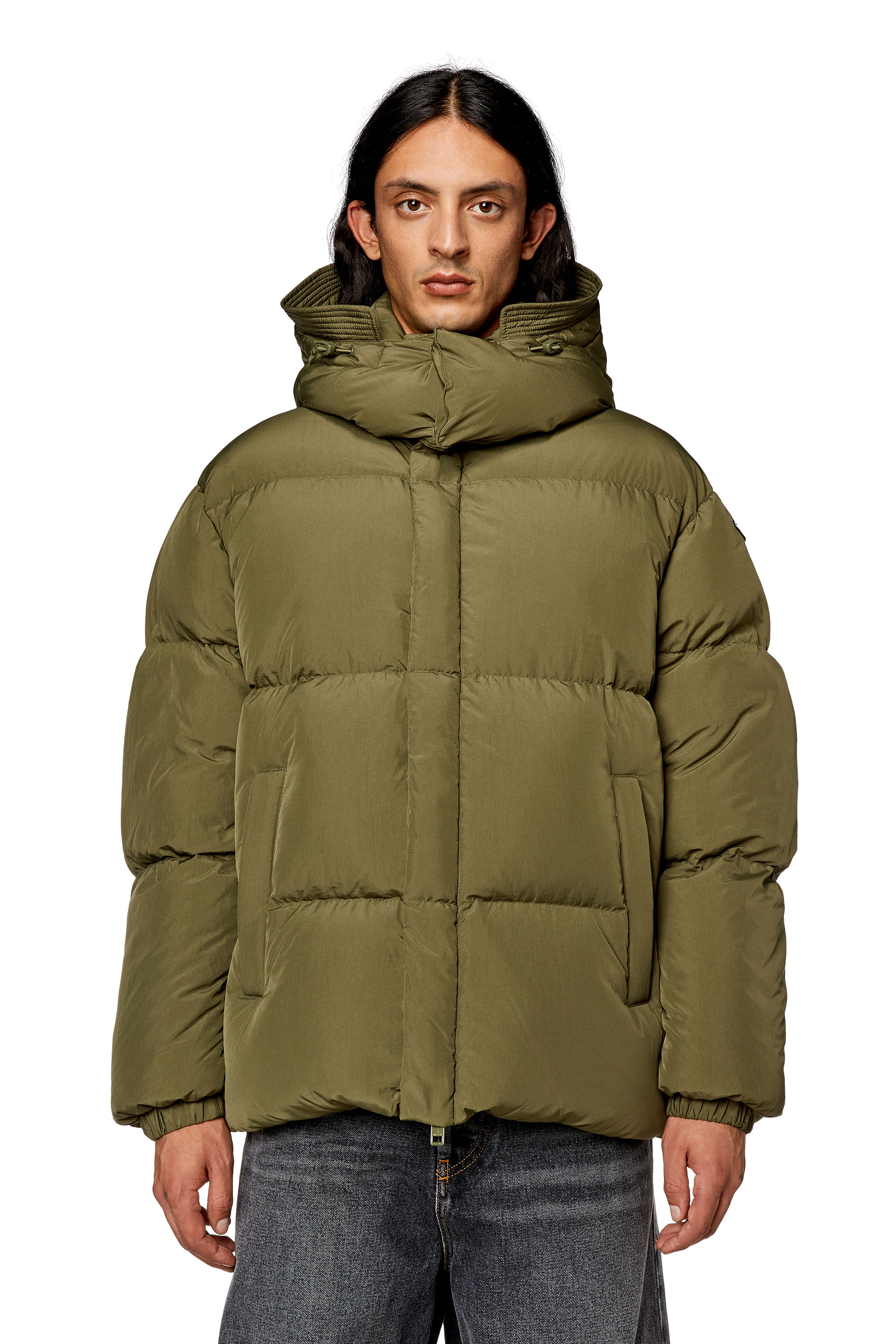 Diesel - W-ROLFYS, Olive Green - Image 4