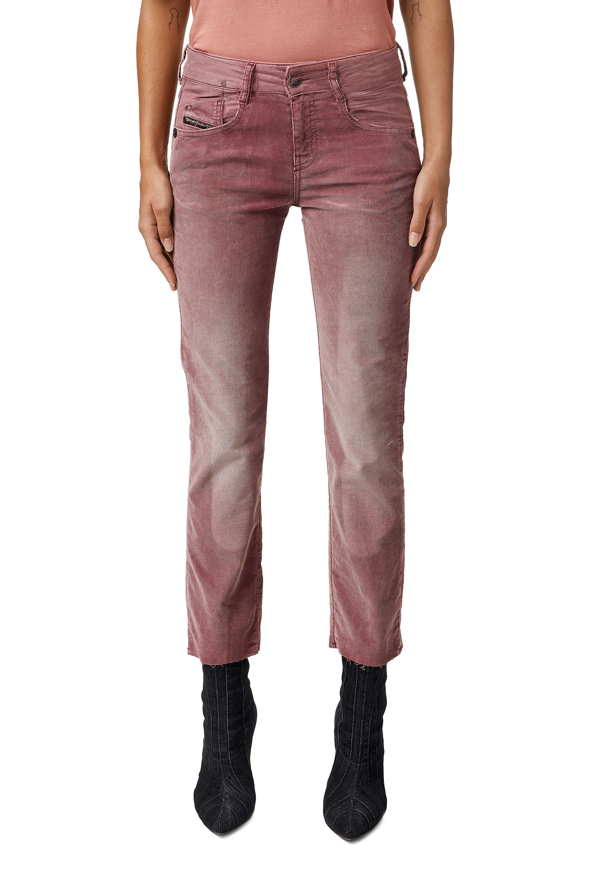 Diesel - 1969 D-EBBEY 069YA Bootcut and Flare Jeans, Rosa - Image 1