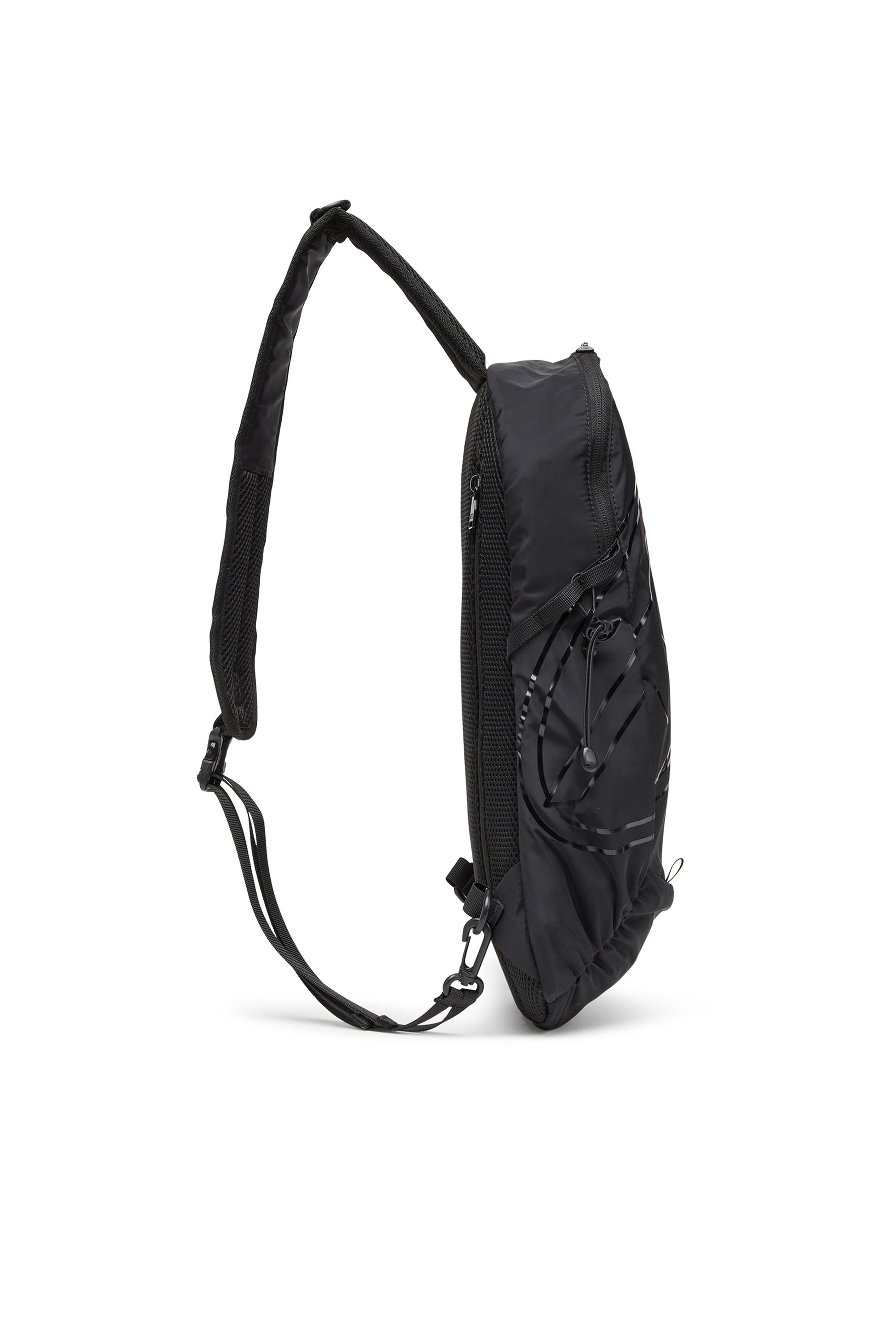 Diesel side pockets BISIE backpack with zip closure men - Glamood Outlet