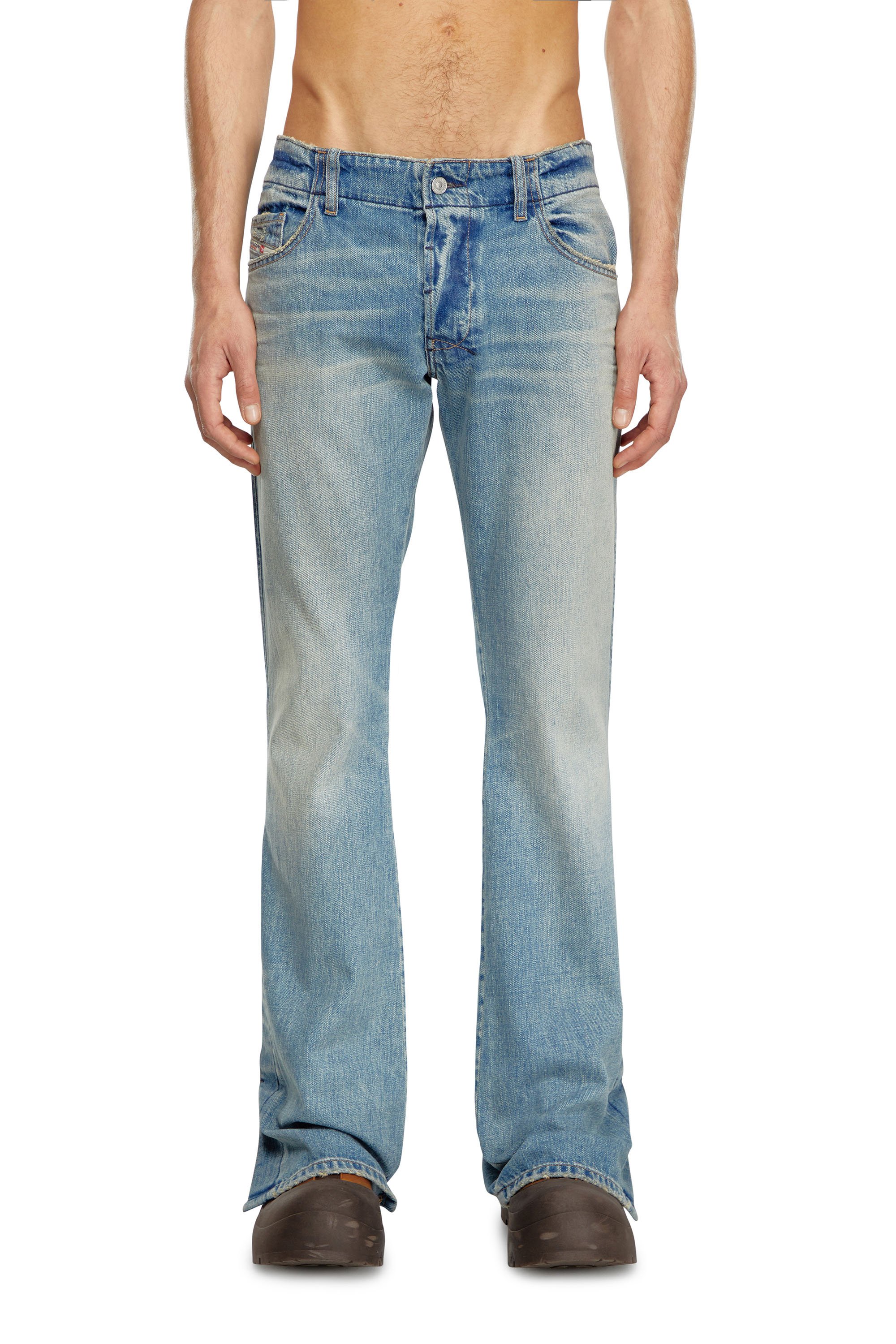 Diesel - Bootcut Jeans D-Backler 0GRDN, Hombre Bootcut Jeans - D-Backler in Azul marino - Image 2