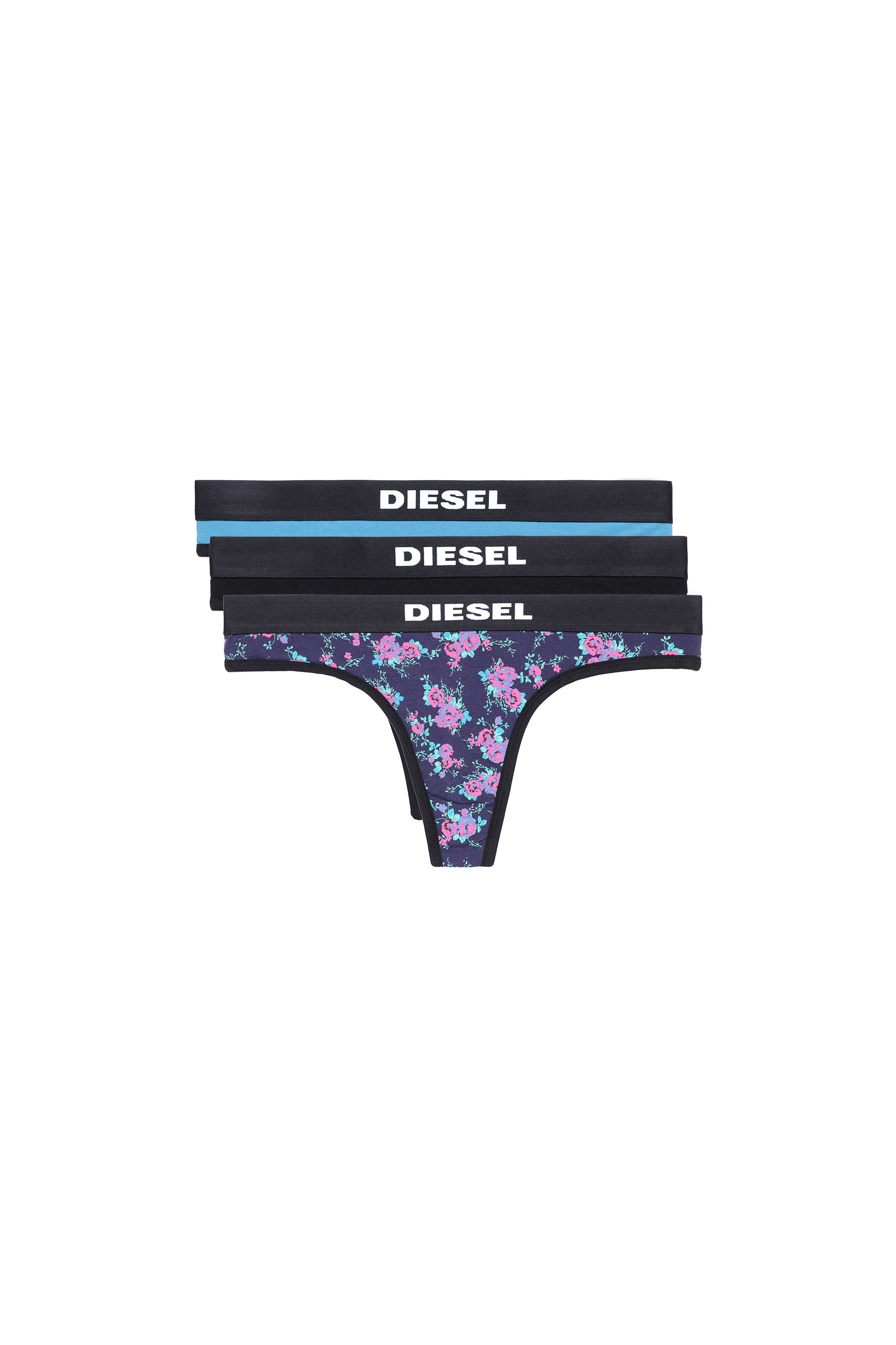 Diesel - UFST-STARS-THREEPACK, Negro/Azul marino - Image 3