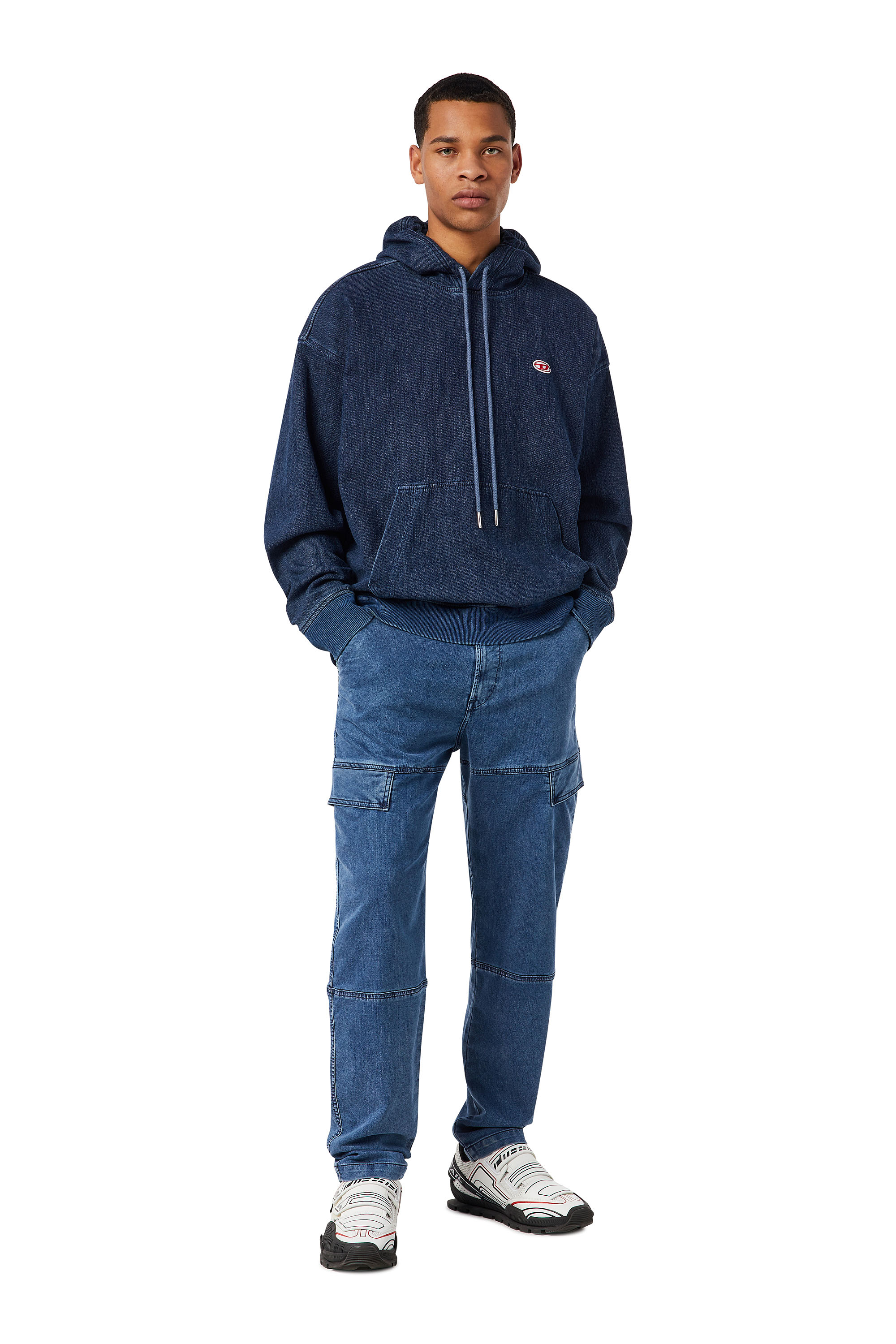 Diesel - Krooley JoggJeans® 069ZK Tapered, Medium blue - Image 5