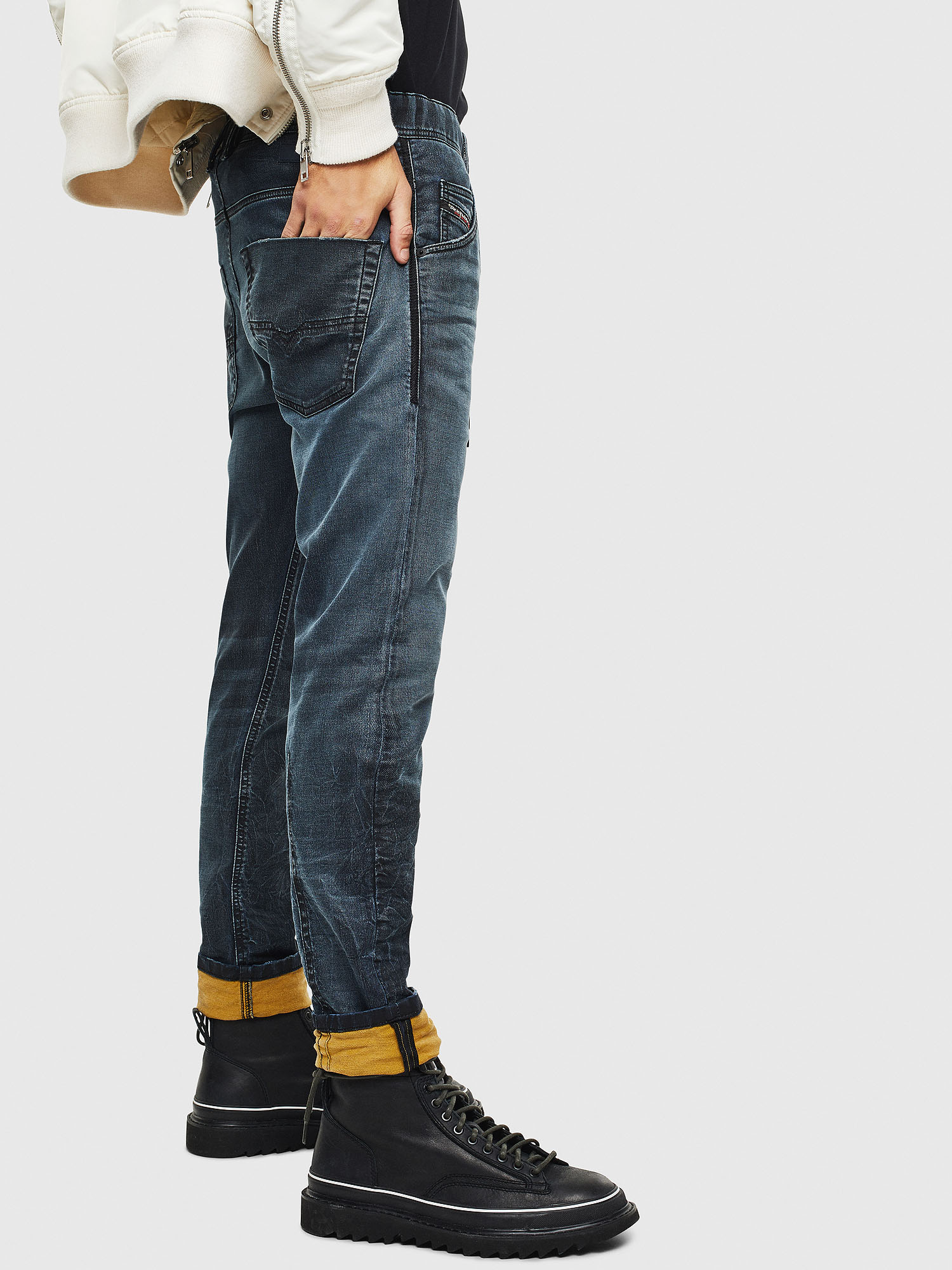 Krooley JoggJeans 069MD Man: Carrot Dark blue Jeans | Diesel