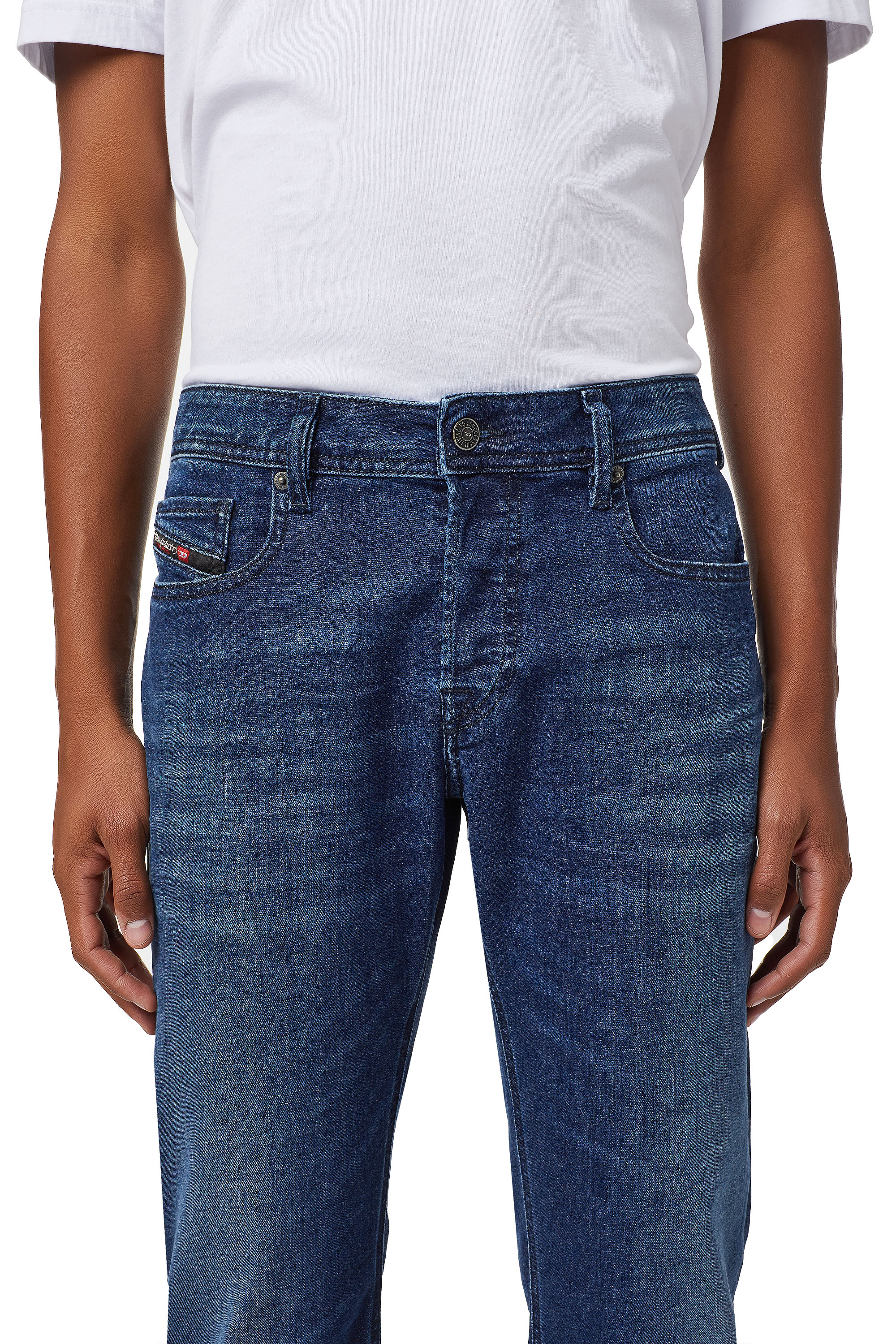 Diesel - Zatiny 069SF Bootcut Jeans, Azul Oscuro - Image 3