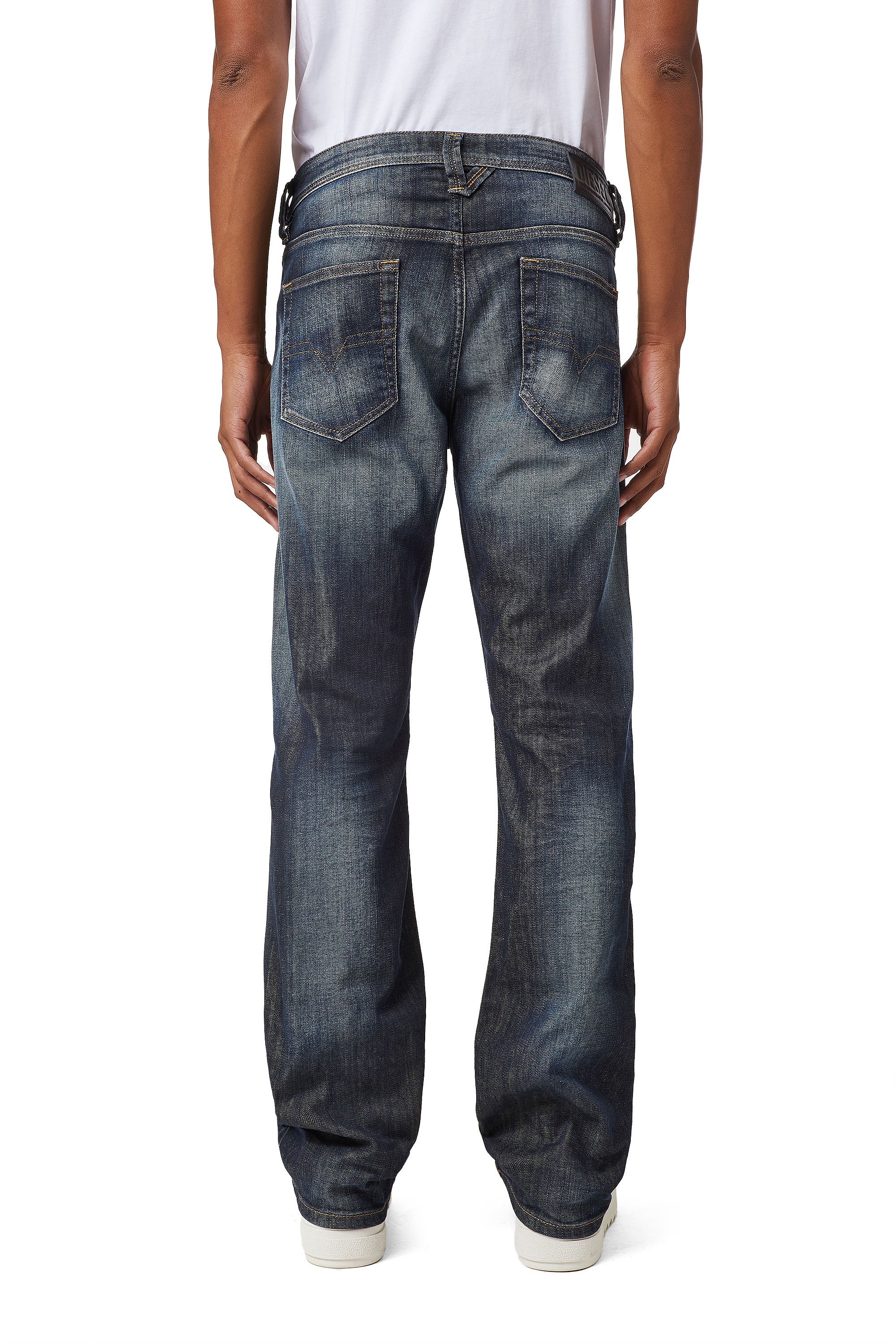 Diesel - Larkee 009EP Straight Jeans, Azul Oscuro - Image 2