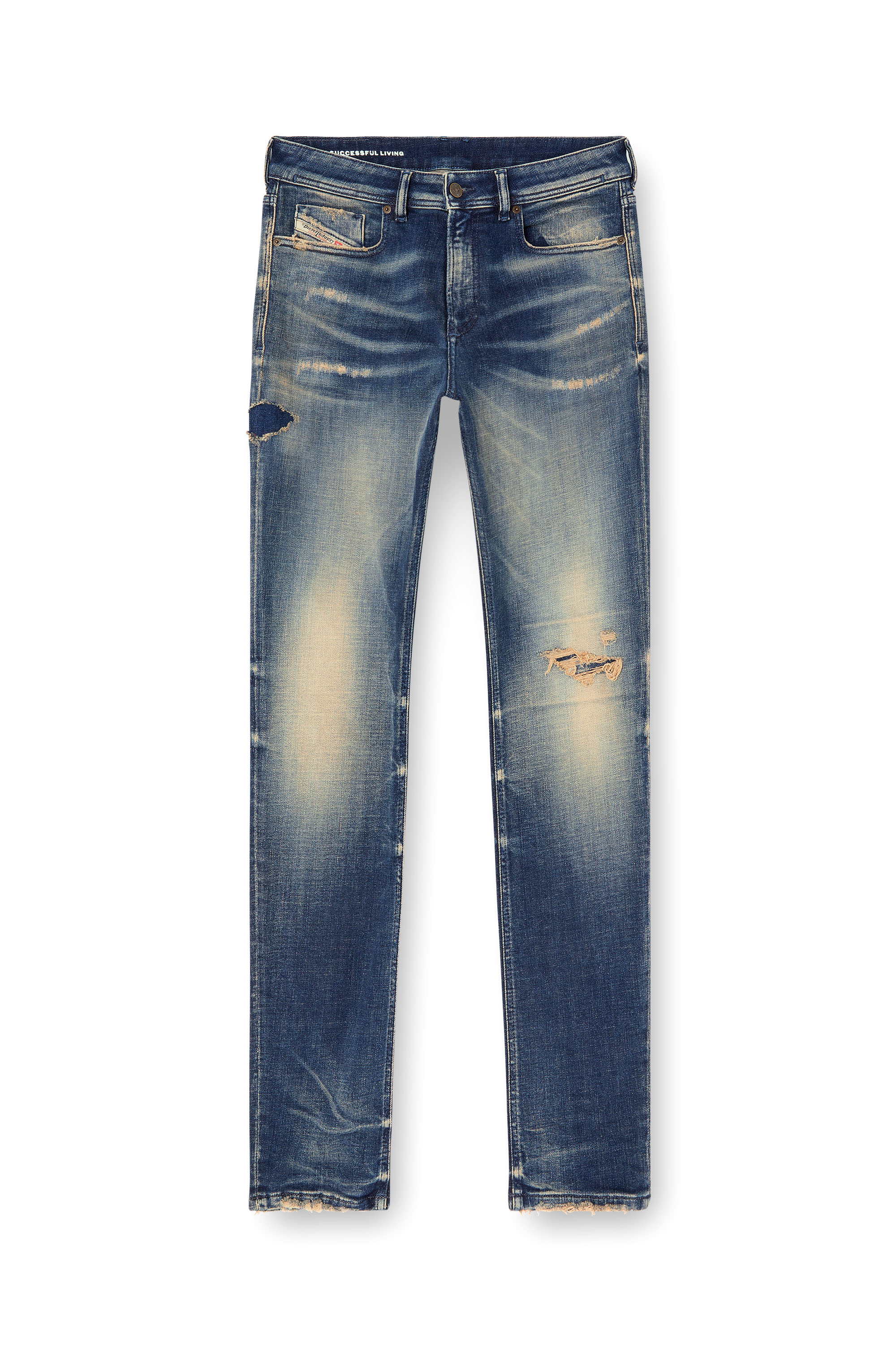 Diesel - Skinny Jeans 1979 Sleenker 09K74 Hombre, Azul Oscuro - 3