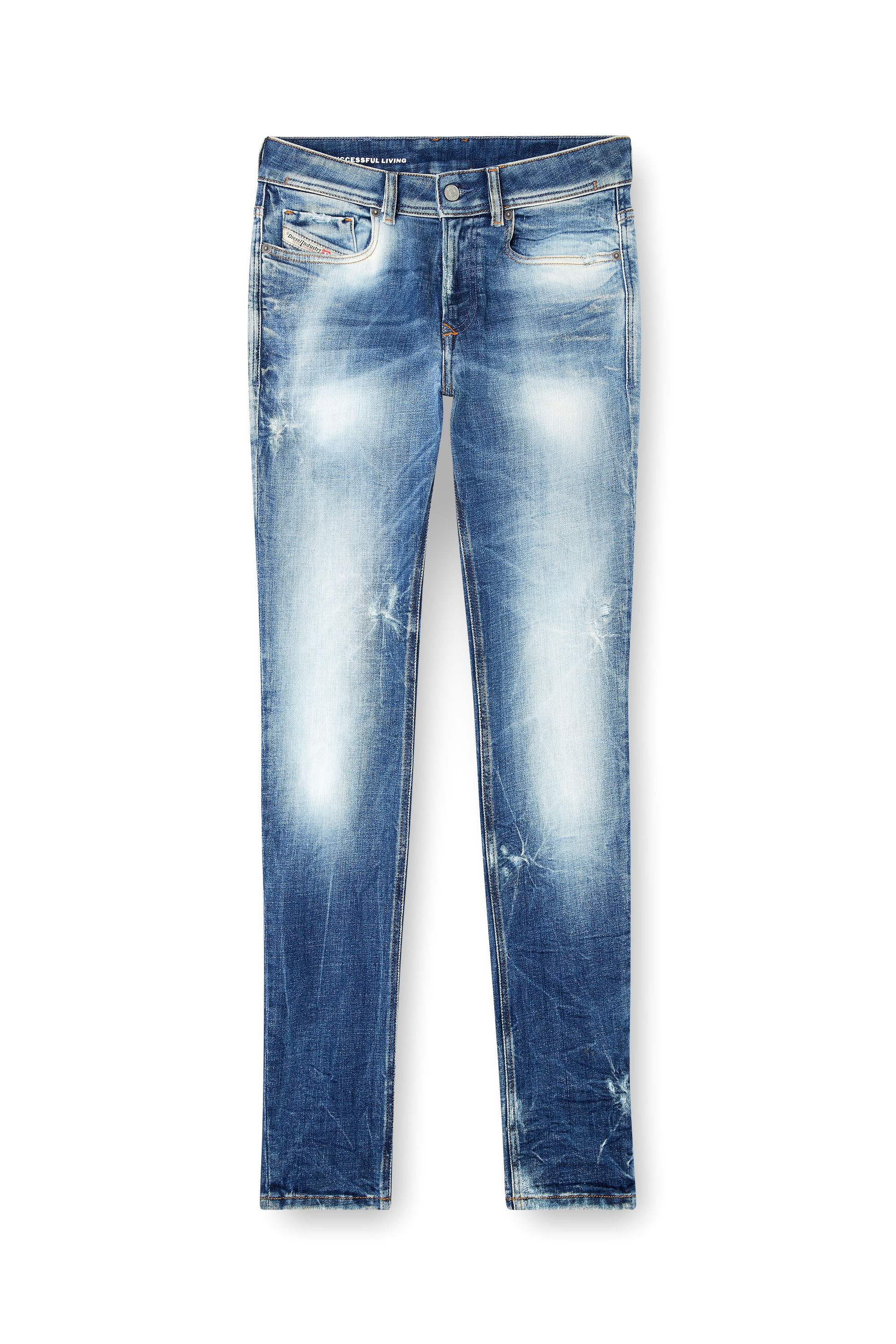 Diesel - Man's Skinny Jeans 1979 Sleenker 09M27, Dark Blue - 1