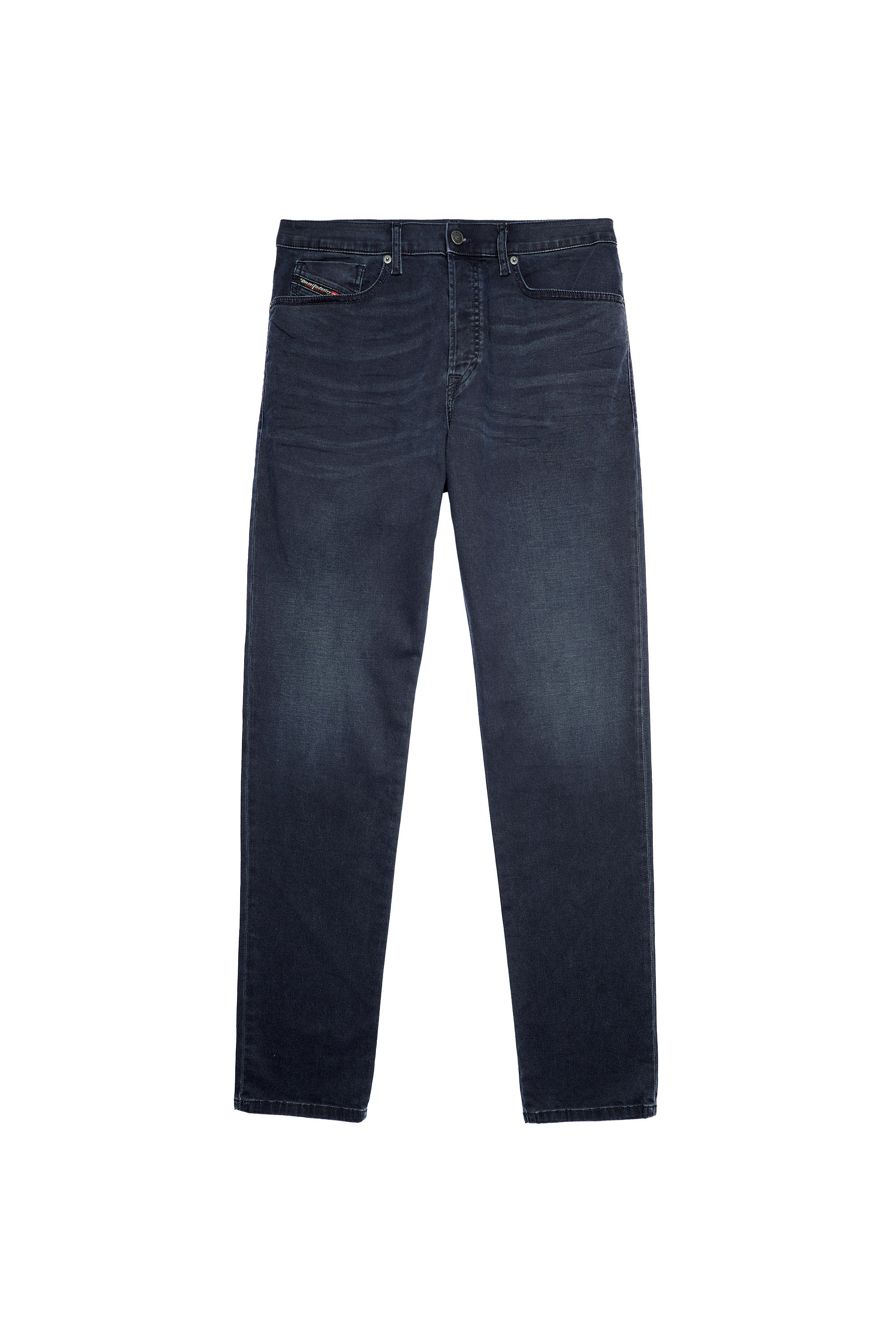 Diesel - D-Fining Tapered Jeans 0699P, Dark Blue - Image 6