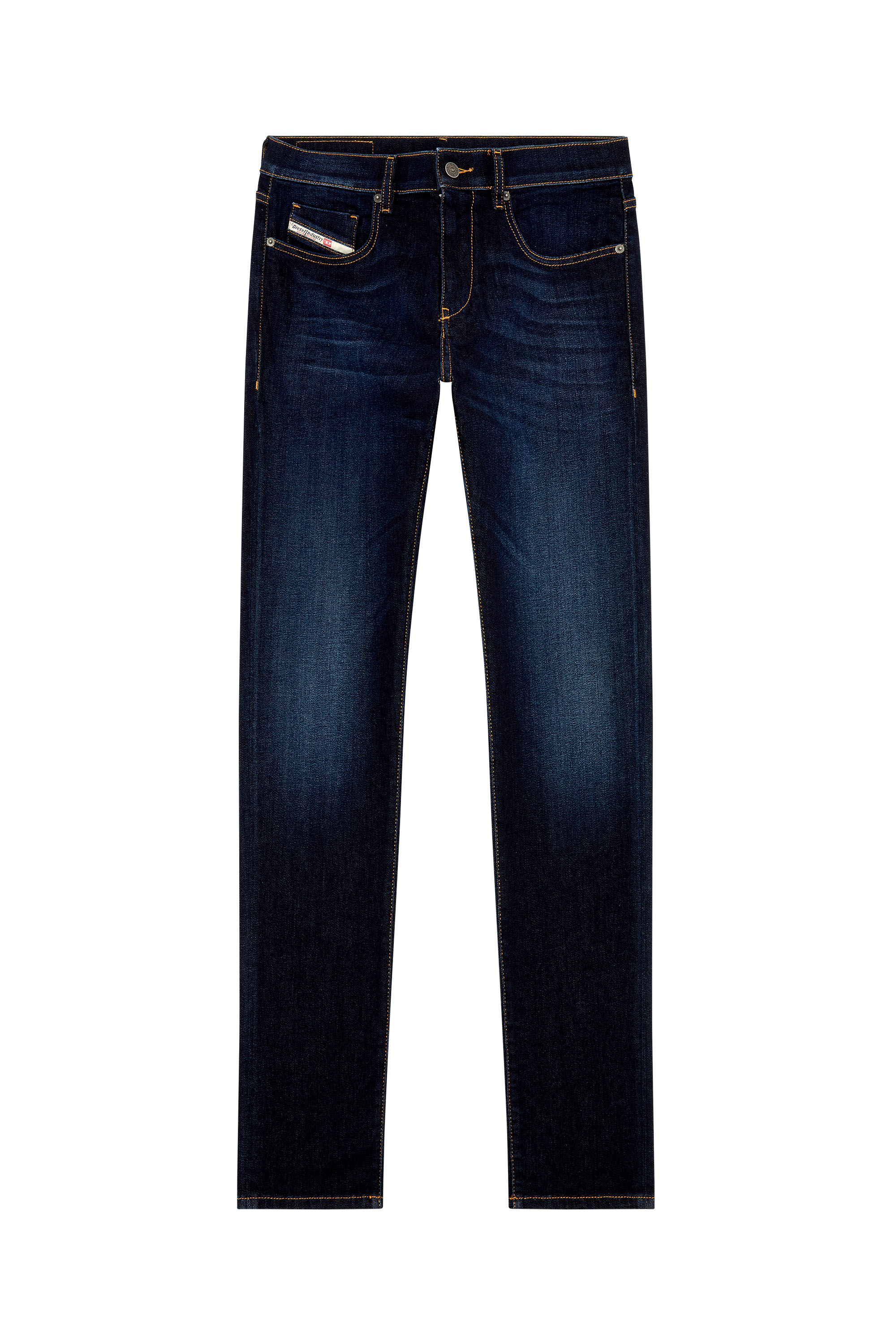 Diesel - Slim Jeans 2019 D-Strukt 009ZS, Azul Oscuro - Image 3