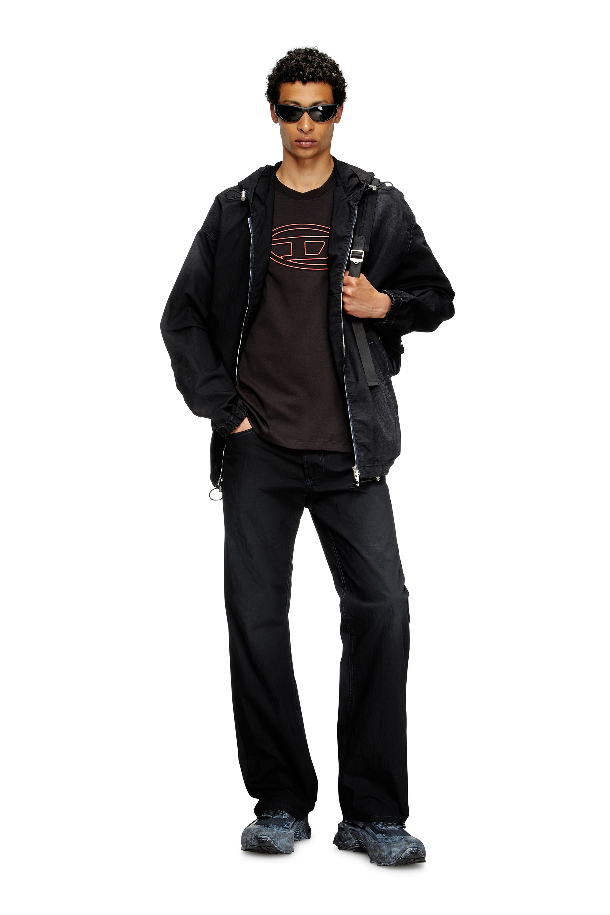 Diesel - T-ADJUST-BIGOVAL, Camiseta con Oval D en relieve Hombre in Multicolor - 2