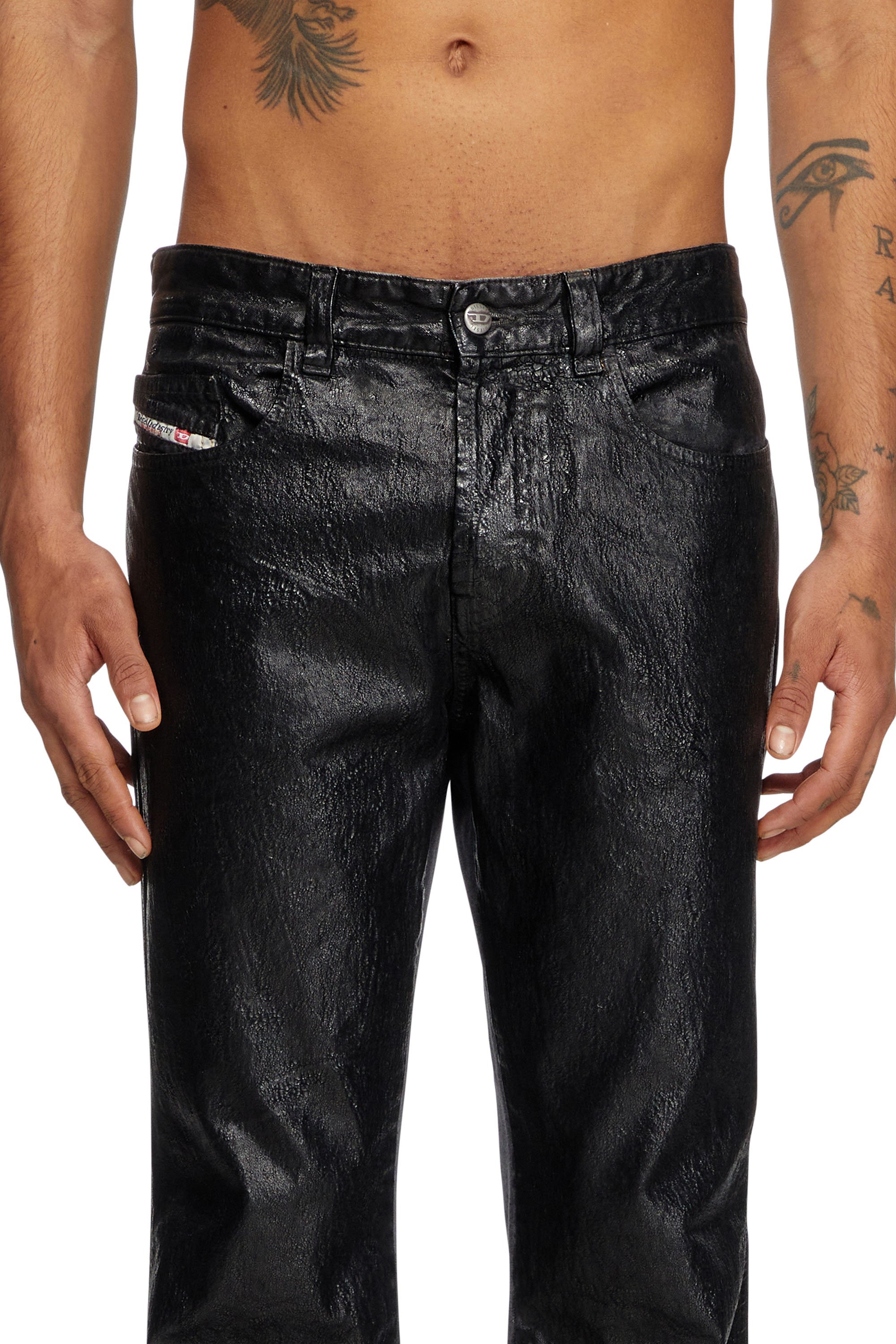 Diesel - Bootcut Jeans 1998 D-Buck 0DBCV Unisex, Negro/Gris oscuro - 5