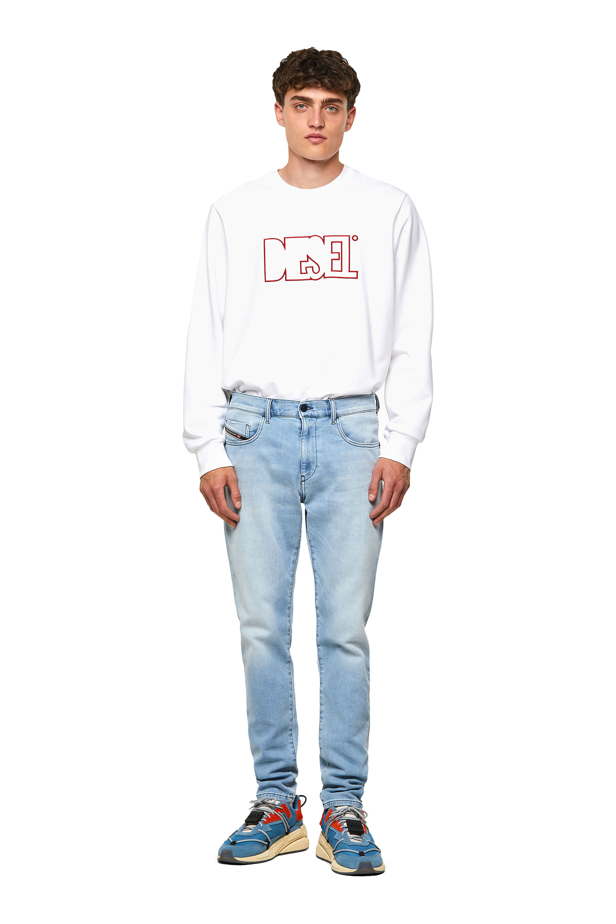 D-Strukt Tapered JoggJeans® Z69VL, Light Blue Diesel - D-Strukt Tapered JoggJeans® Z69VL, Light Blue - Image 1