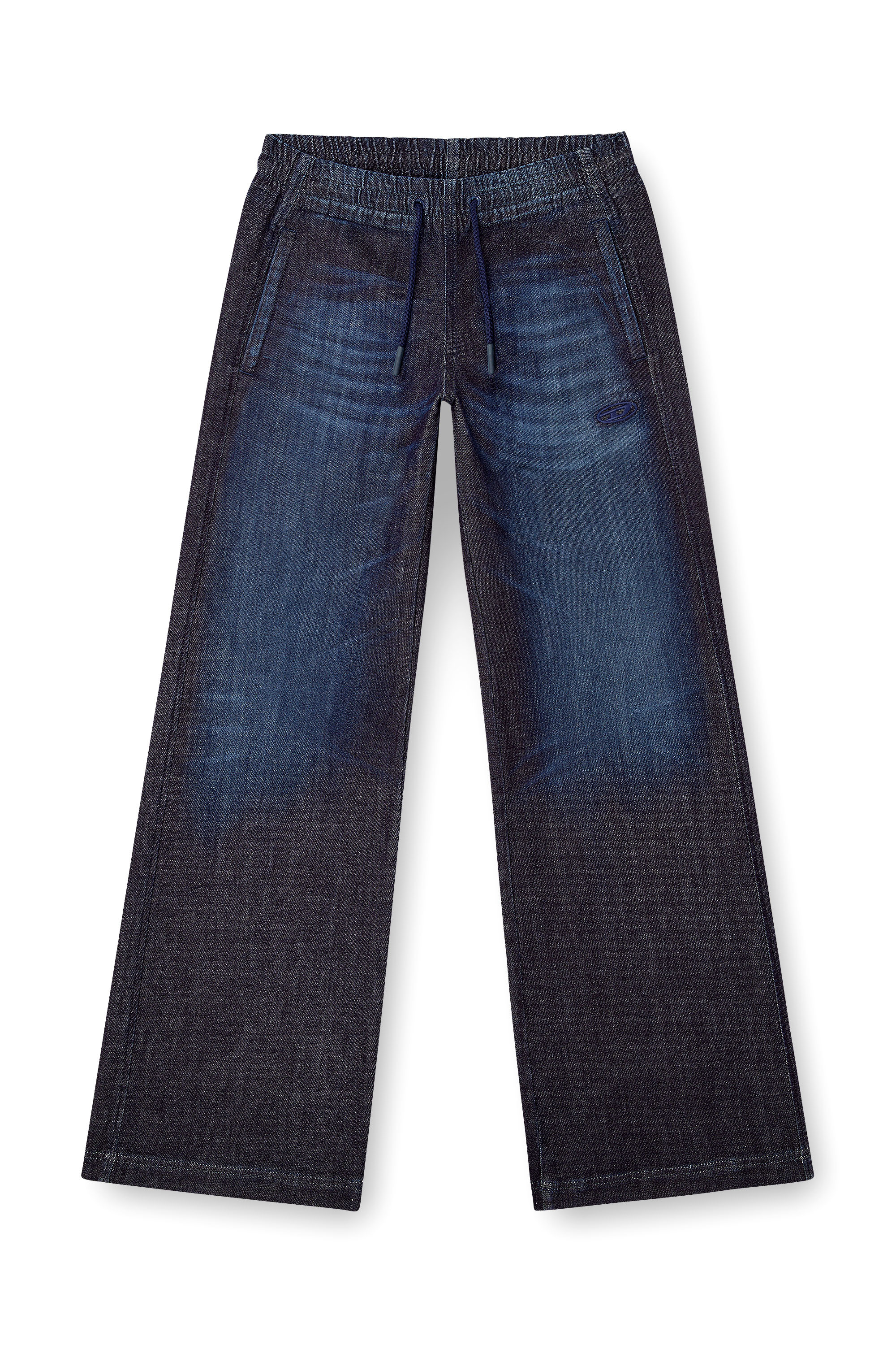 Diesel - Relaxed 2078 D-Ainty Joggjeans® 09L11 Mujer, Azul Oscuro - 3