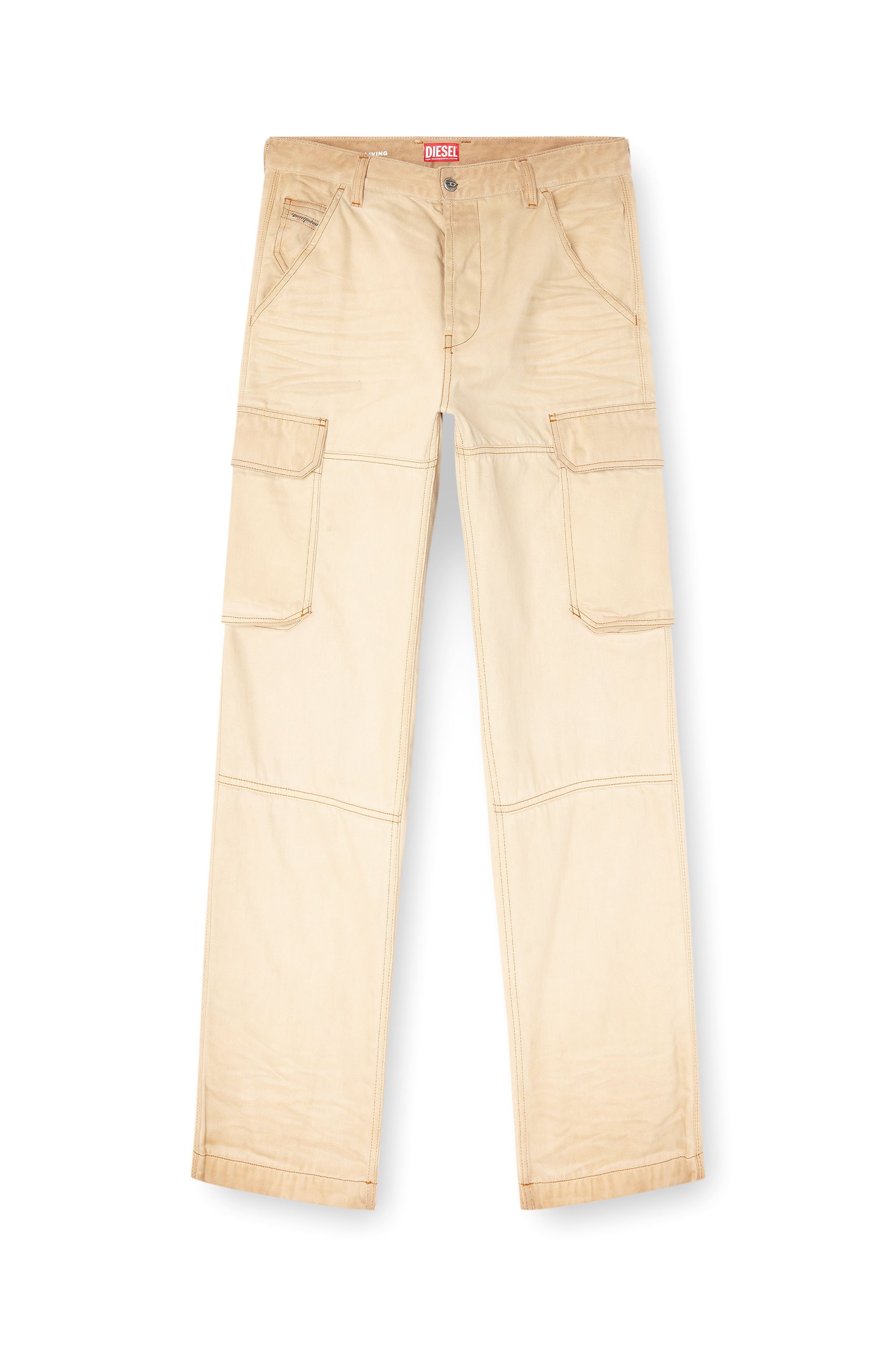 Diesel - Man's Regular Jeans D-Uty 09L26, Beige - 1