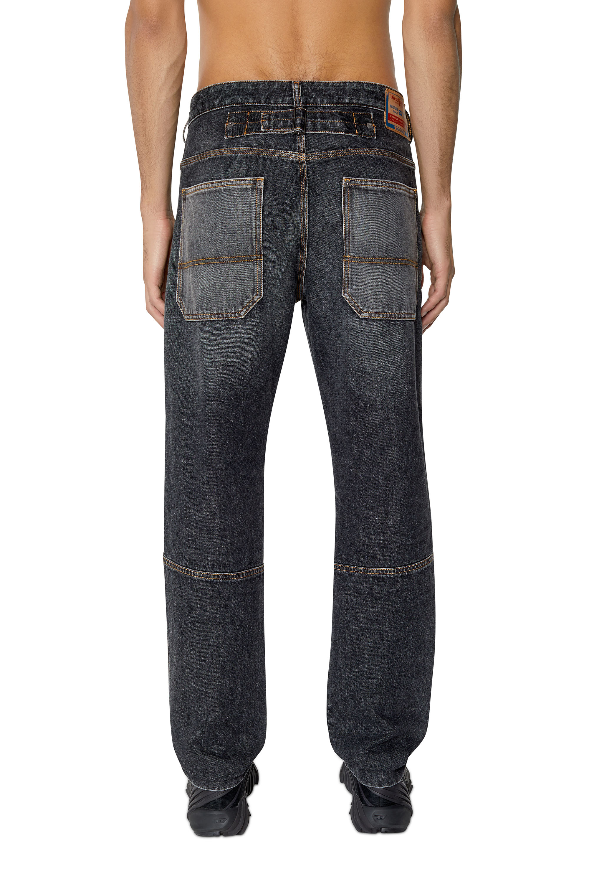 Diesel - P-5-D 007G4 Straight, Negro/Gris oscuro - Image 2