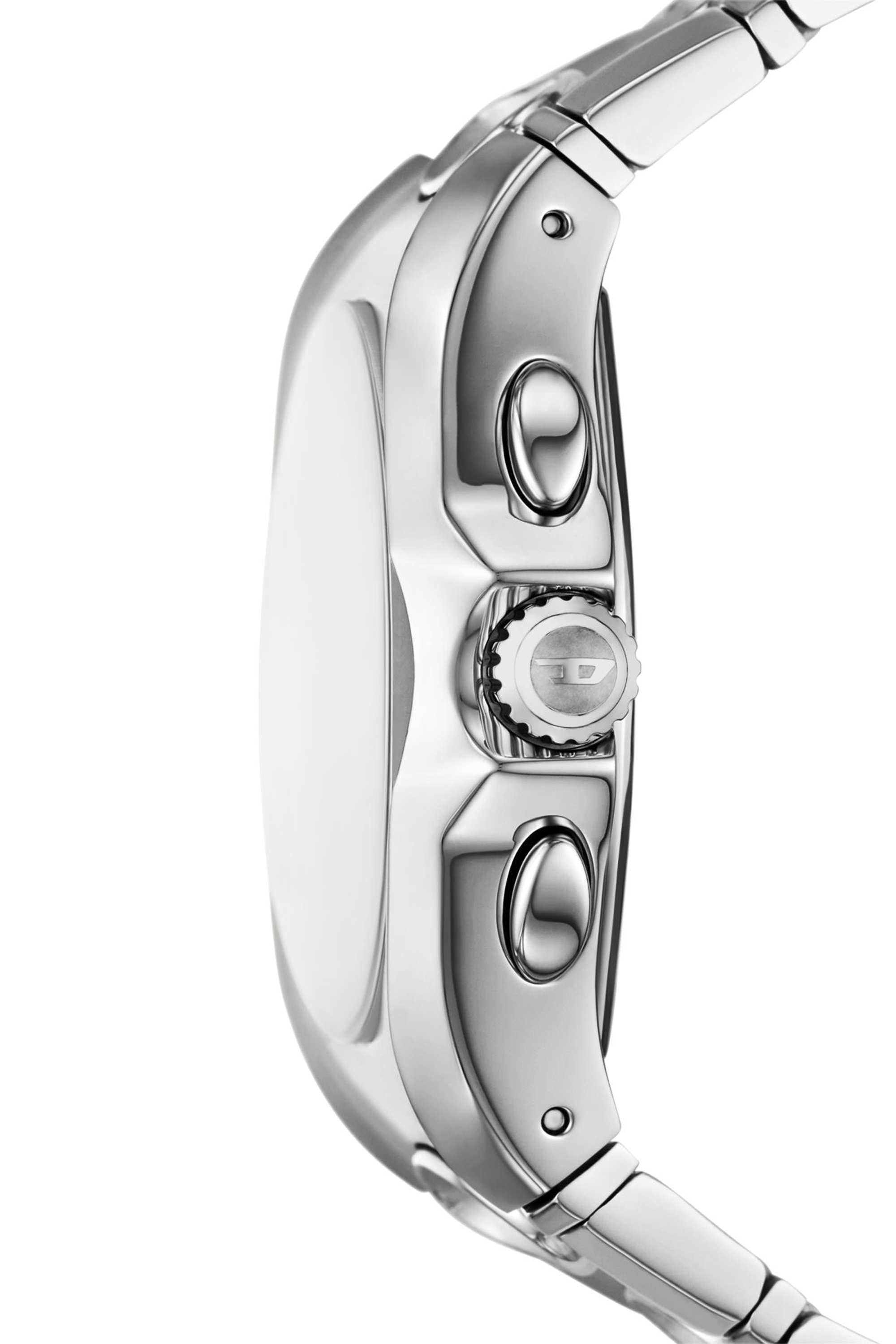 Diesel - DZ4694 WATCH, Reloj D-Curve de acero inoxidable Hombre in Plateado - 3