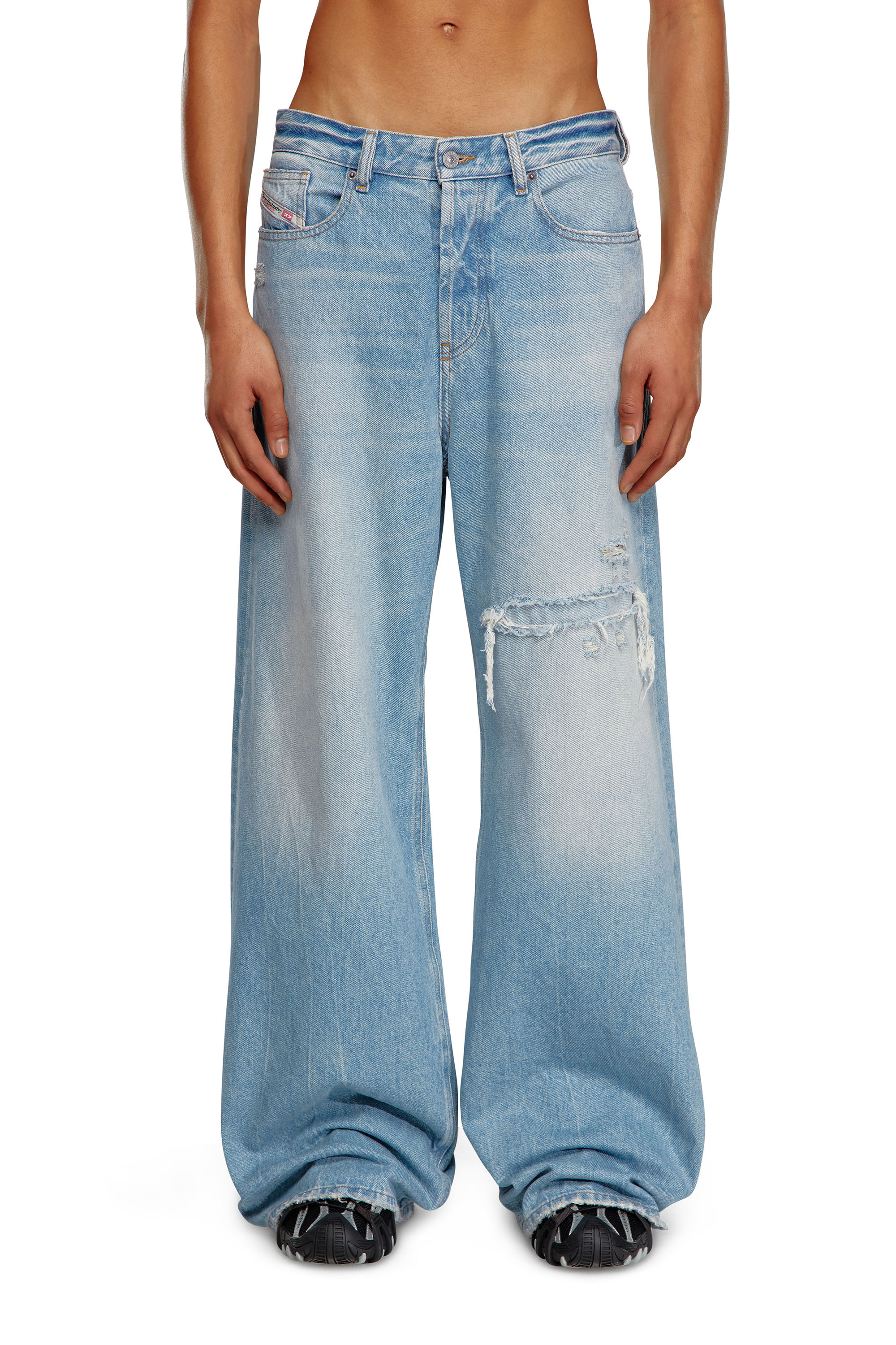 Diesel - Straight Jeans 1996 D-Sire 09E25, Mujer Straight Jeans - 1996 D-Sire in Azul marino - Image 5