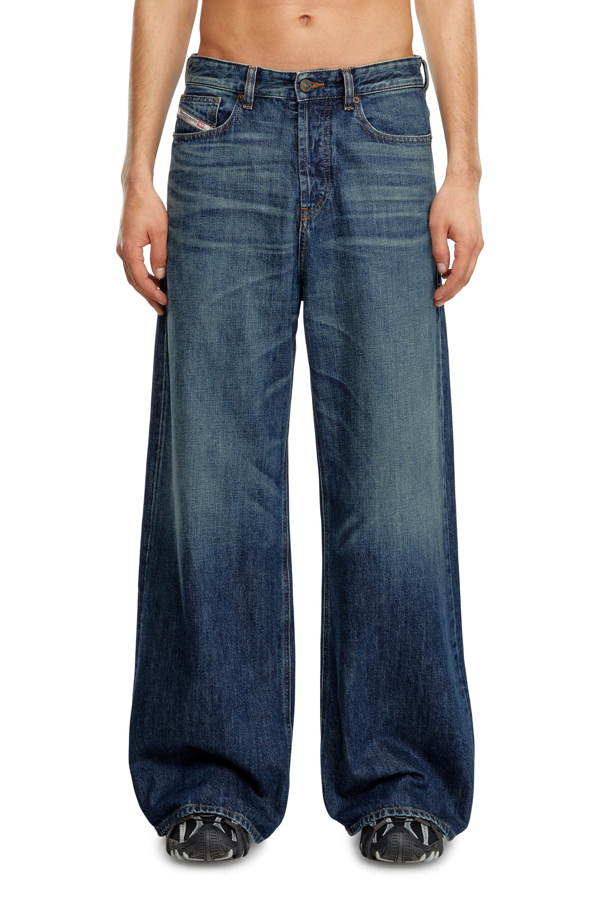 Diesel - Straight Jeans 1996 D-Sire 09H59, Mujer Straight Jeans - 1996 D-Sire in Azul marino - Image 5