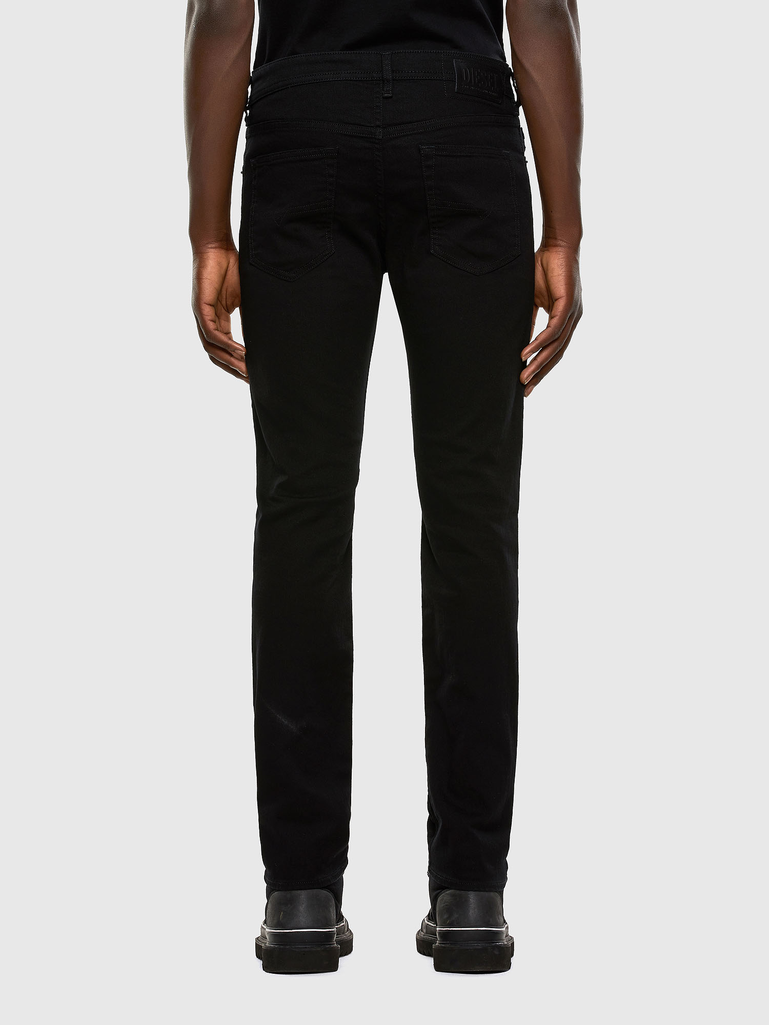 diesel buster tapered jeans black