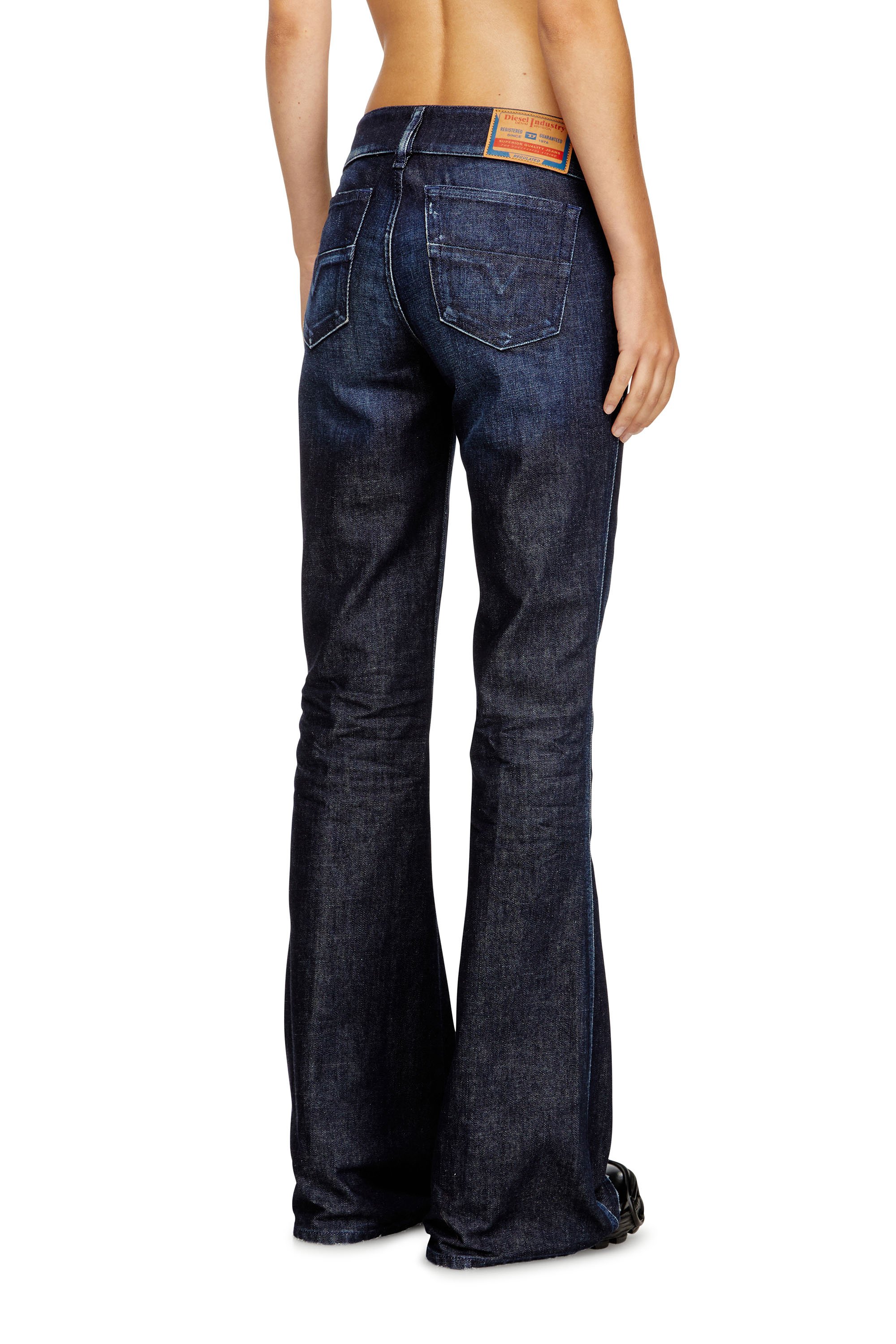 Diesel - Woman's Bootcut Jeans D-Hush 09M19, Dark Blue - 4