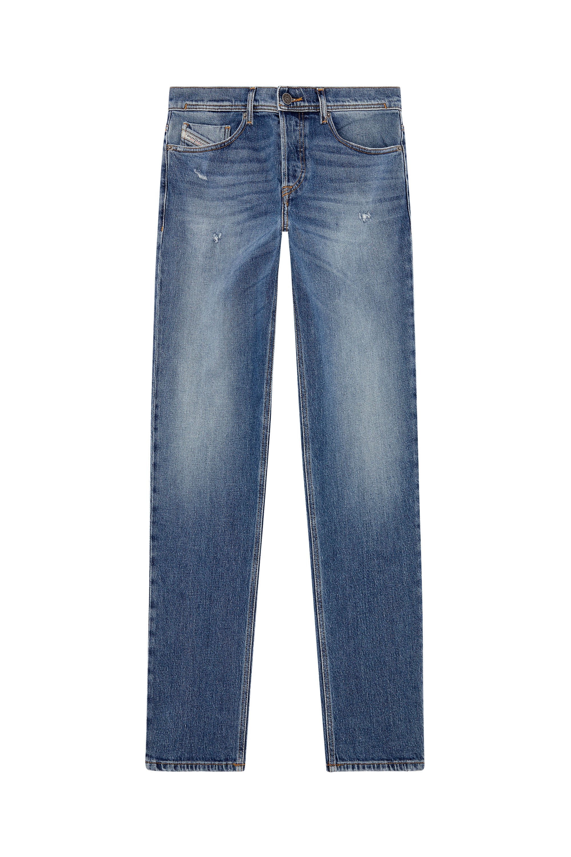 Diesel - Tapered Jeans 2023 D-Finitive 09I16, Medium blue - Image 5