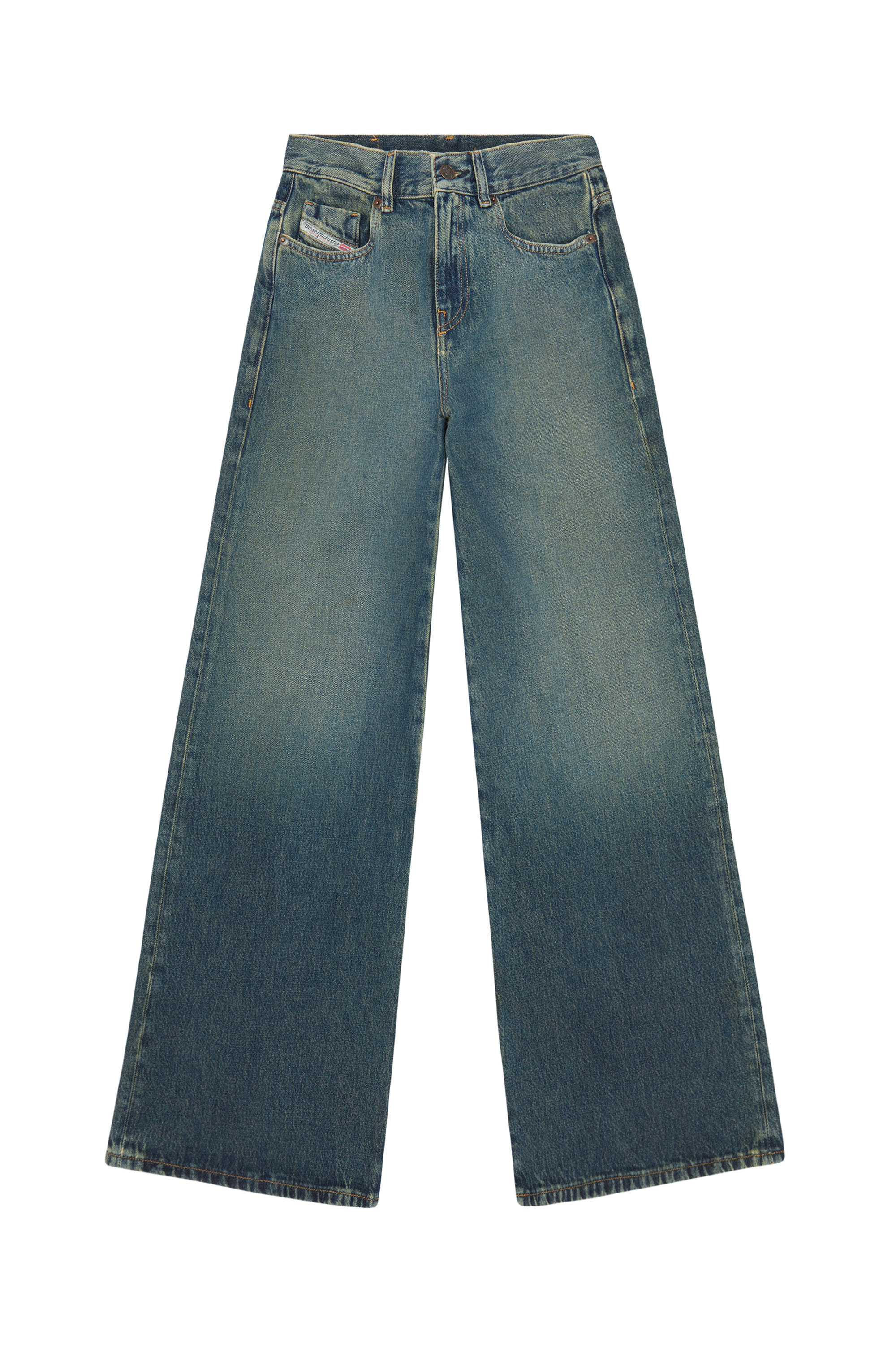 Diesel - 1978 09C04 Bootcut and Flare Jeans, Azul Oscuro - Image 6