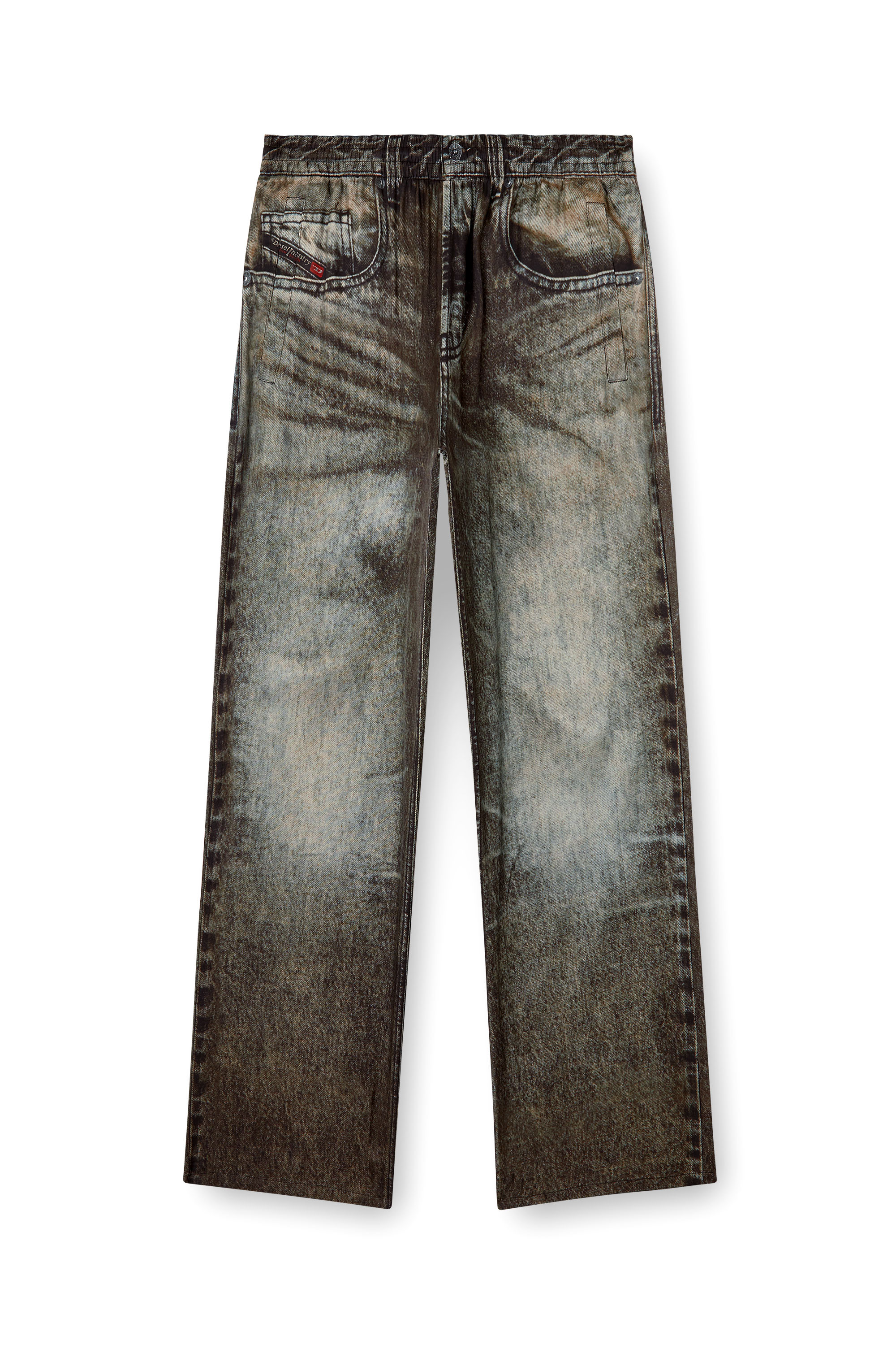 Diesel - P-THECK-LKCT, Pantalones elásticos de viscosa tipo denim Hombre in ToBeDefined - 4