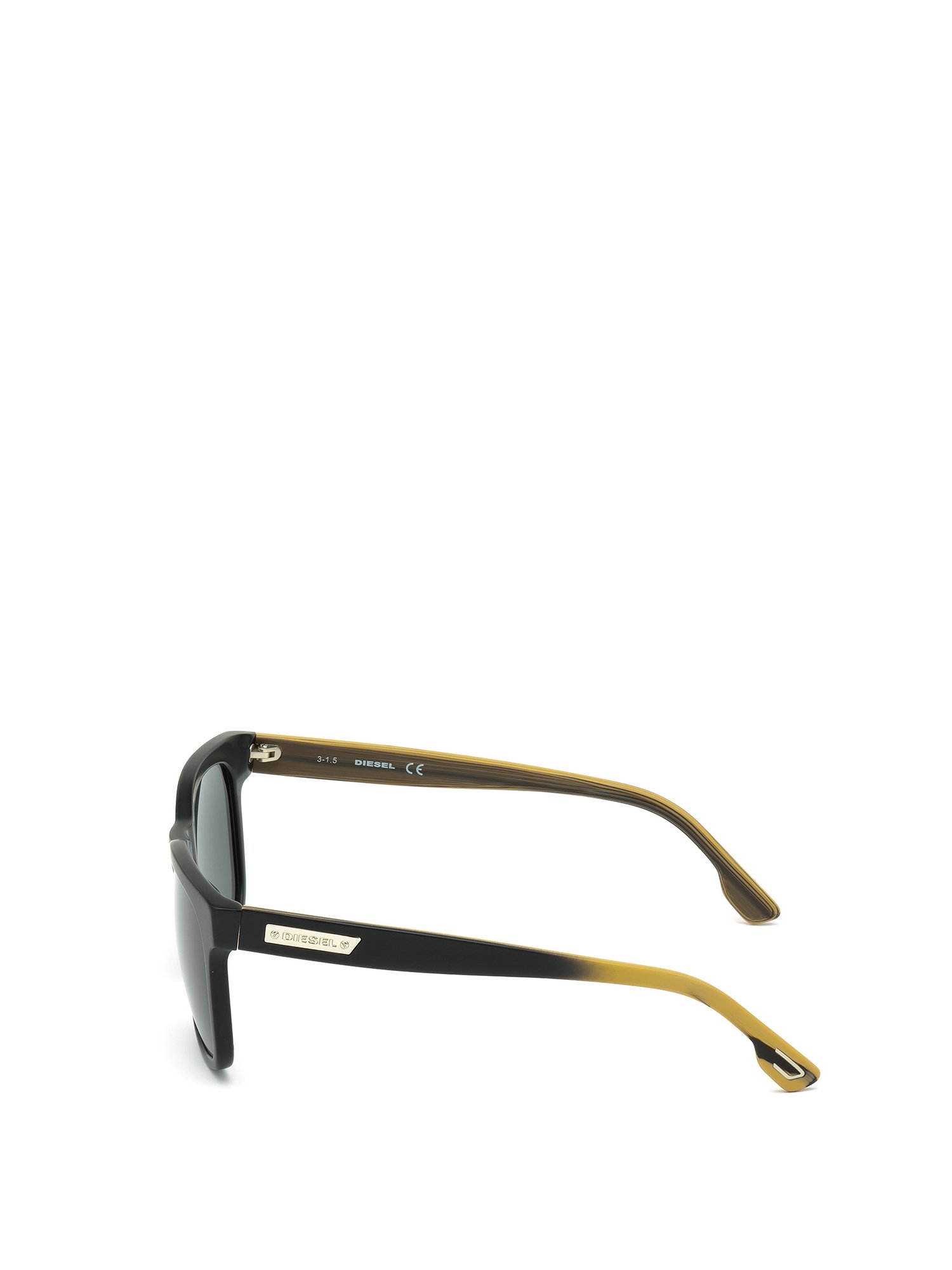 Diesel - DL0151, Unisex's Eyewear with faded effects temples in Black - 4