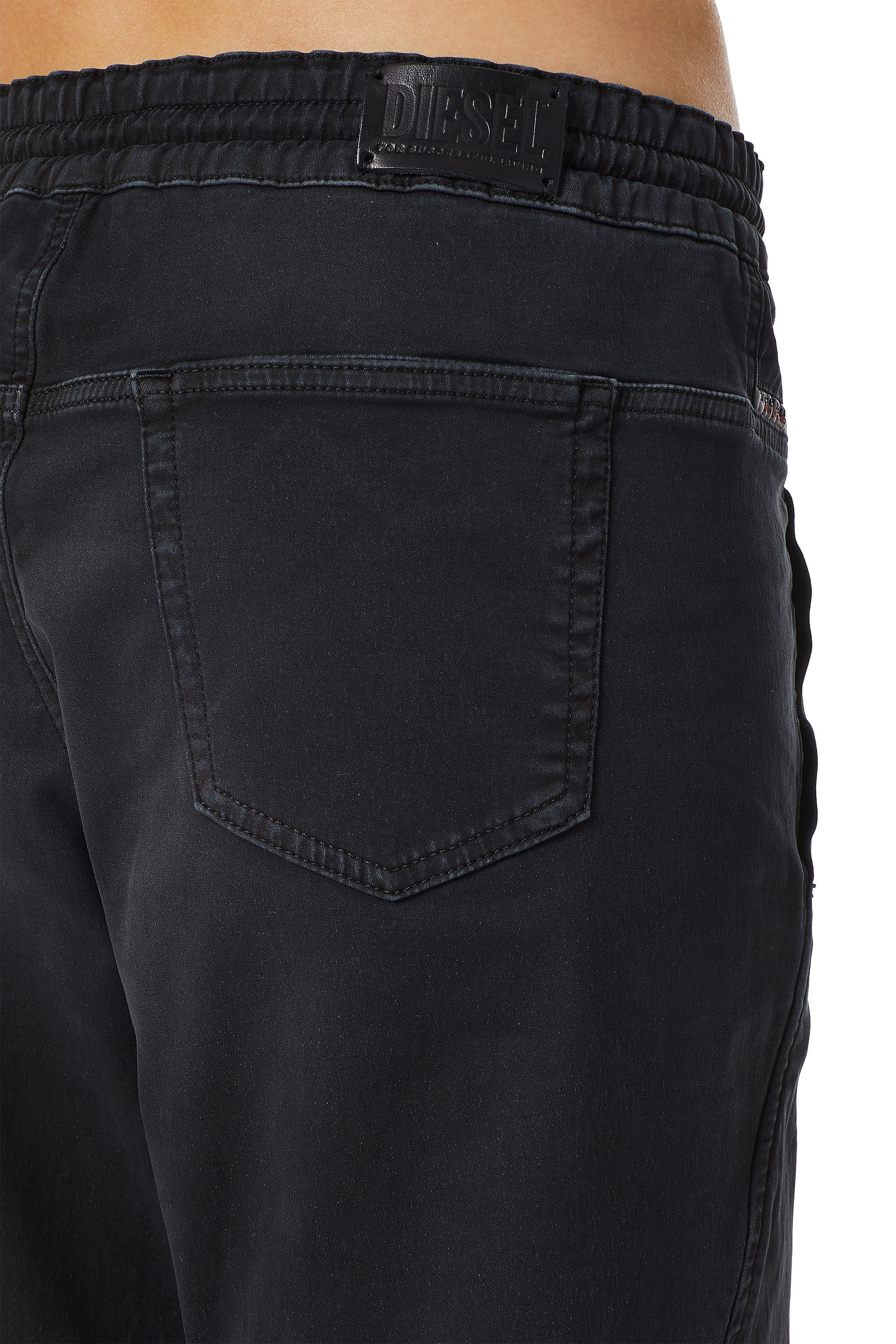 Diesel - Krailey Boyfriend JoggJeans® Z670M, Black - Image 4