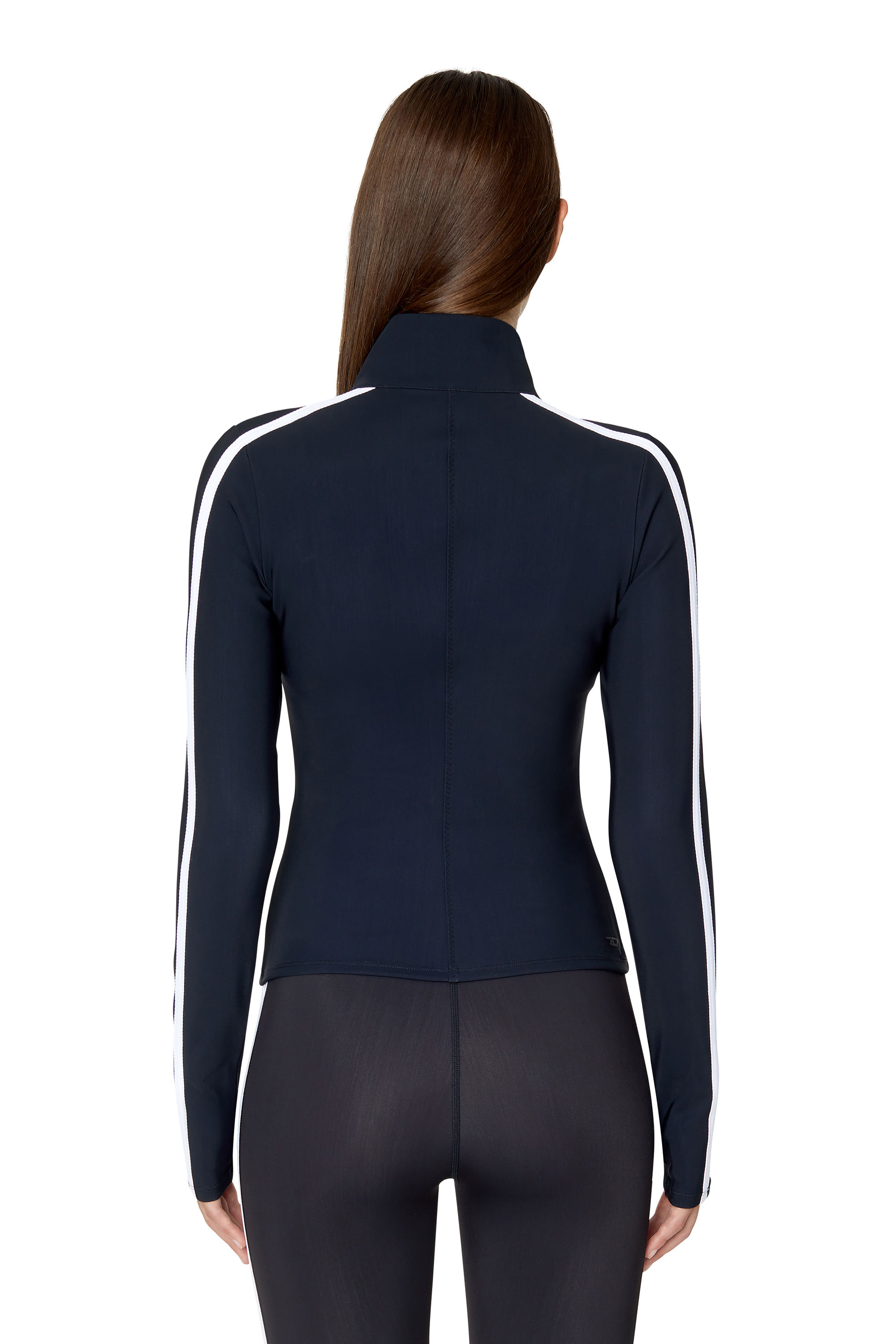 AWST-FLOUW-WT20 Woman: SPORT 55DSL two-tone track jacket