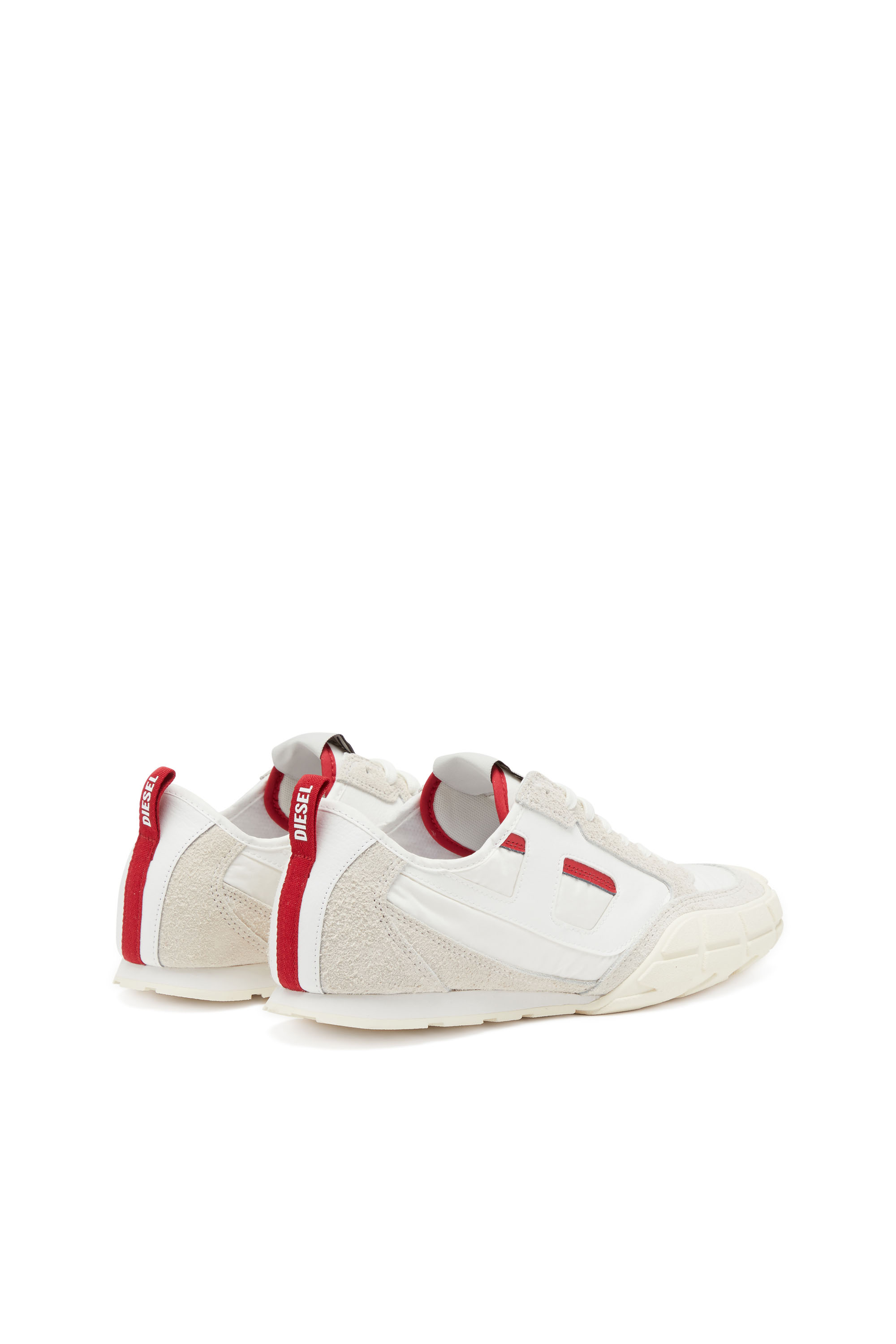 Diesel - S-PAGODHA LOW, Deportivas de piel, gamuza y ripstop Hombre in Multicolor - 3
