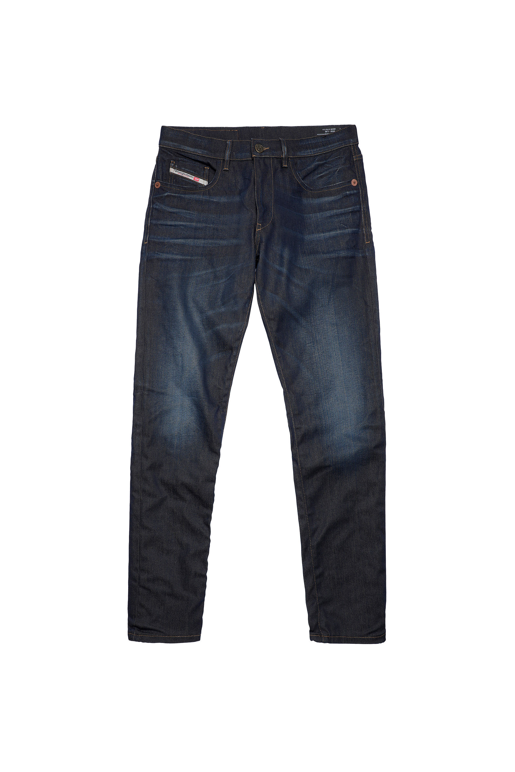 Diesel - D-Strukt Slim Jeans 09A45, Dark Blue - Image 6