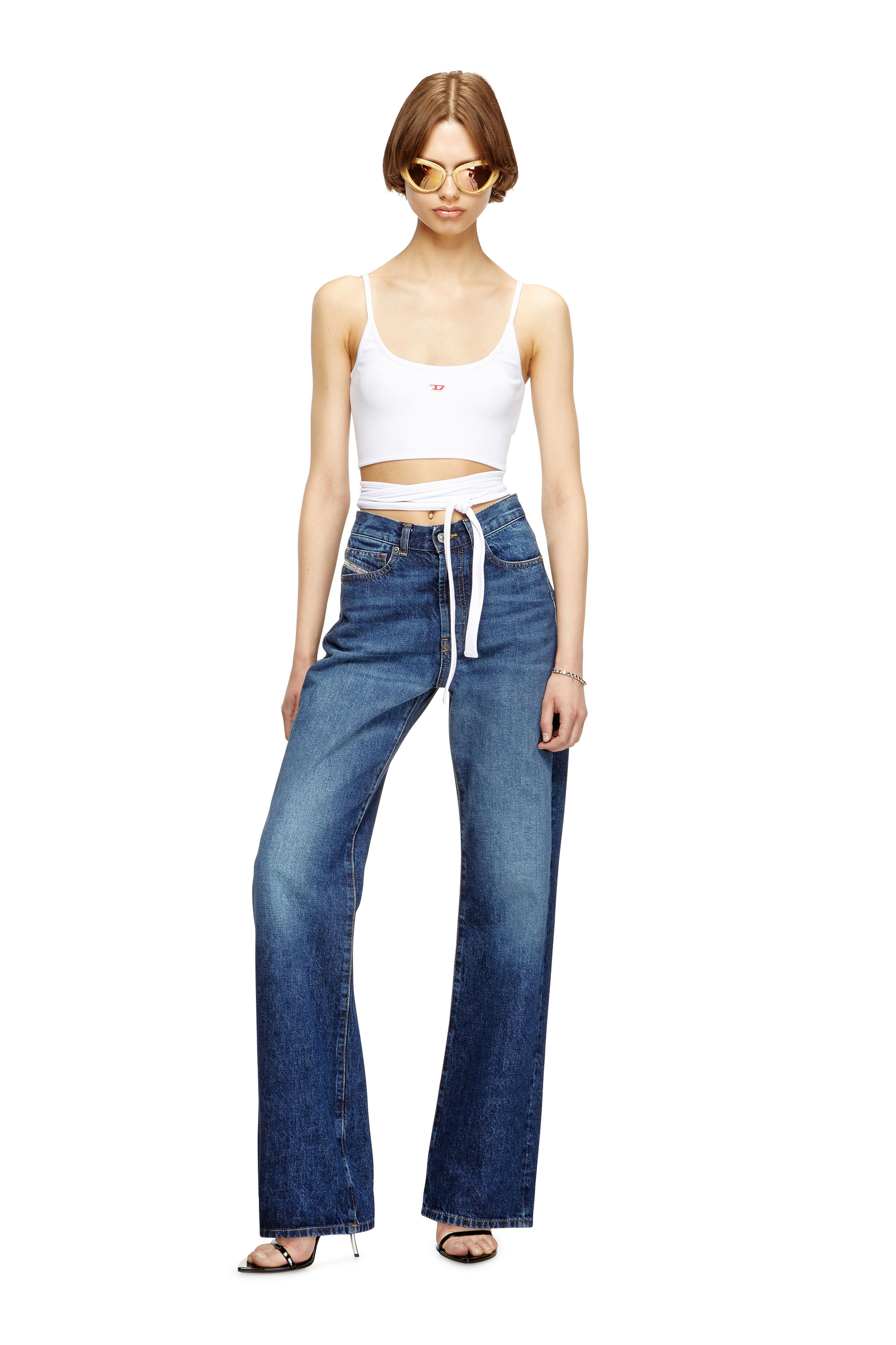 Diesel - Regular Jeans 1971 D-Sent 09I27 Mujer, Azul - 2