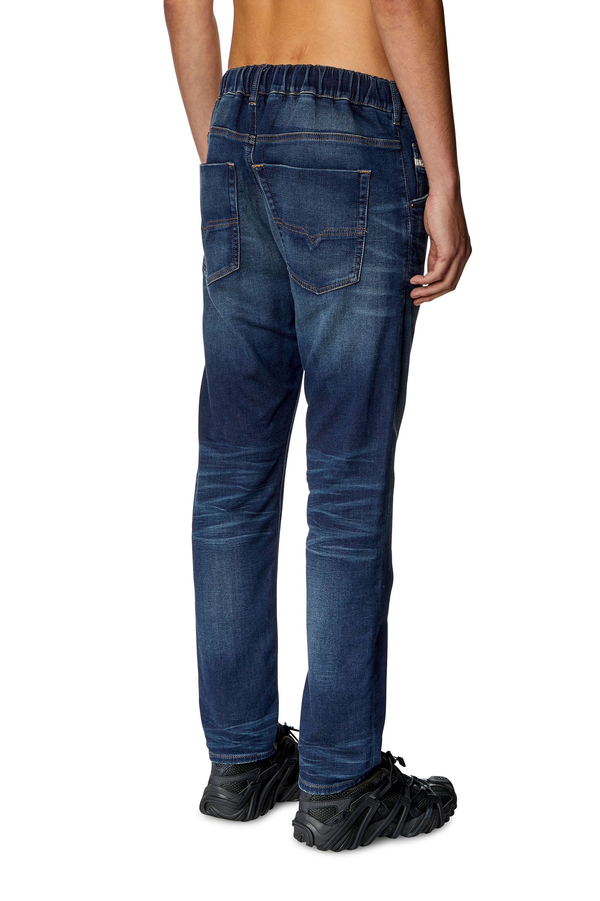 Diesel - Regular 2030 D-Krooley Joggjeans® 068HZ Hombre, Azul Oscuro - 4