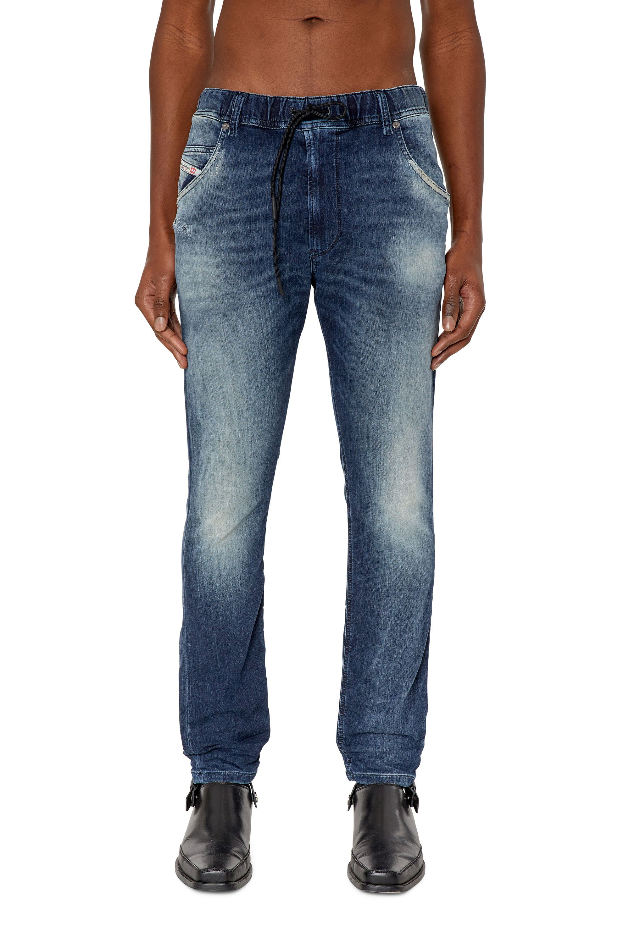 KROOLEY JOGGJEANS Man: Tapered blue Jeans | Diesel.com