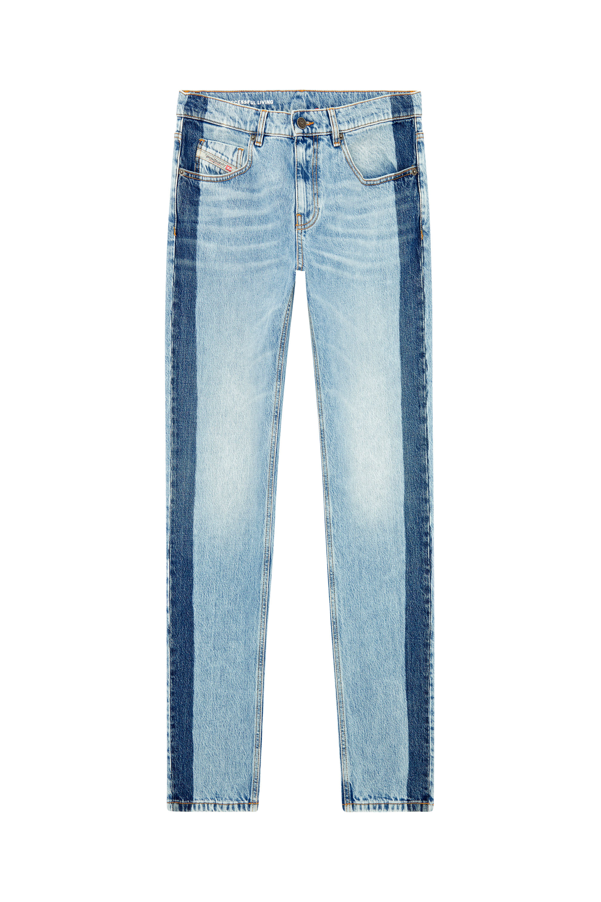 Diesel - Slim Jeans 2019 D-Strukt 0GHAC, Light Blue - Image 1