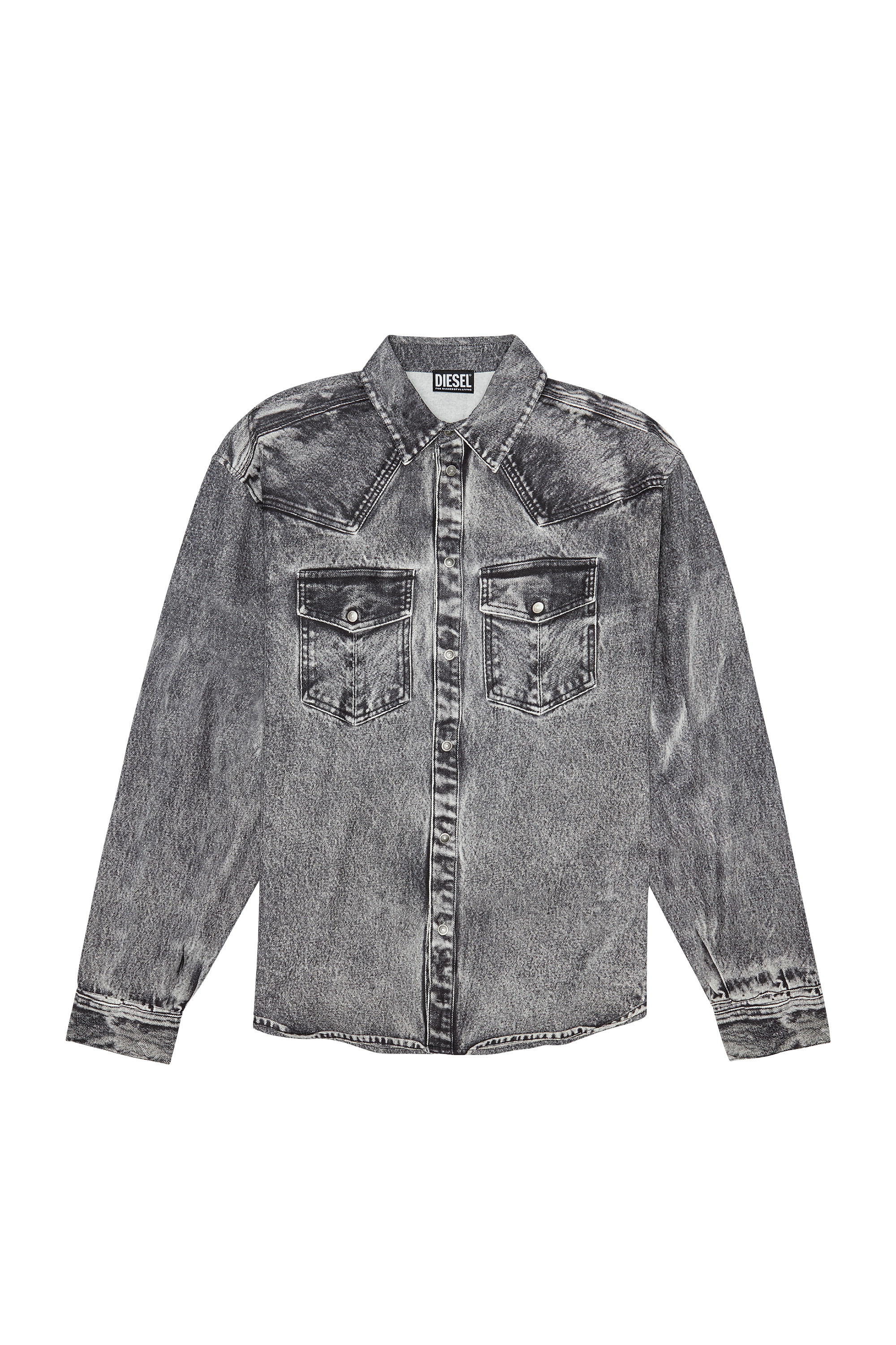 Diesel - S-GILS-DNM, Negro/Gris oscuro - Image 1